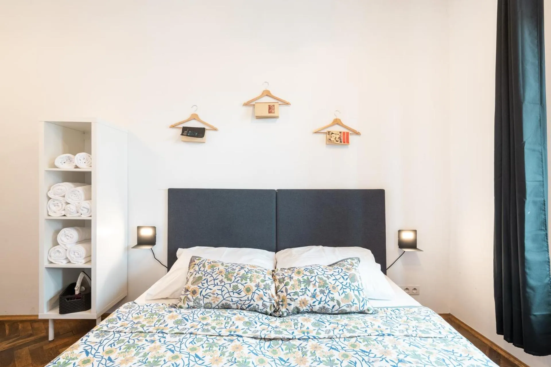 Bed in Hybernska Apartments by Pragueforyou