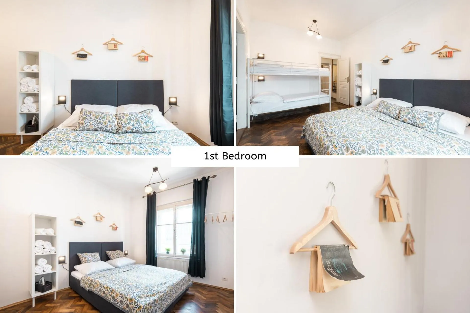 Bedroom, Bed in Hybernska Apartments by Pragueforyou