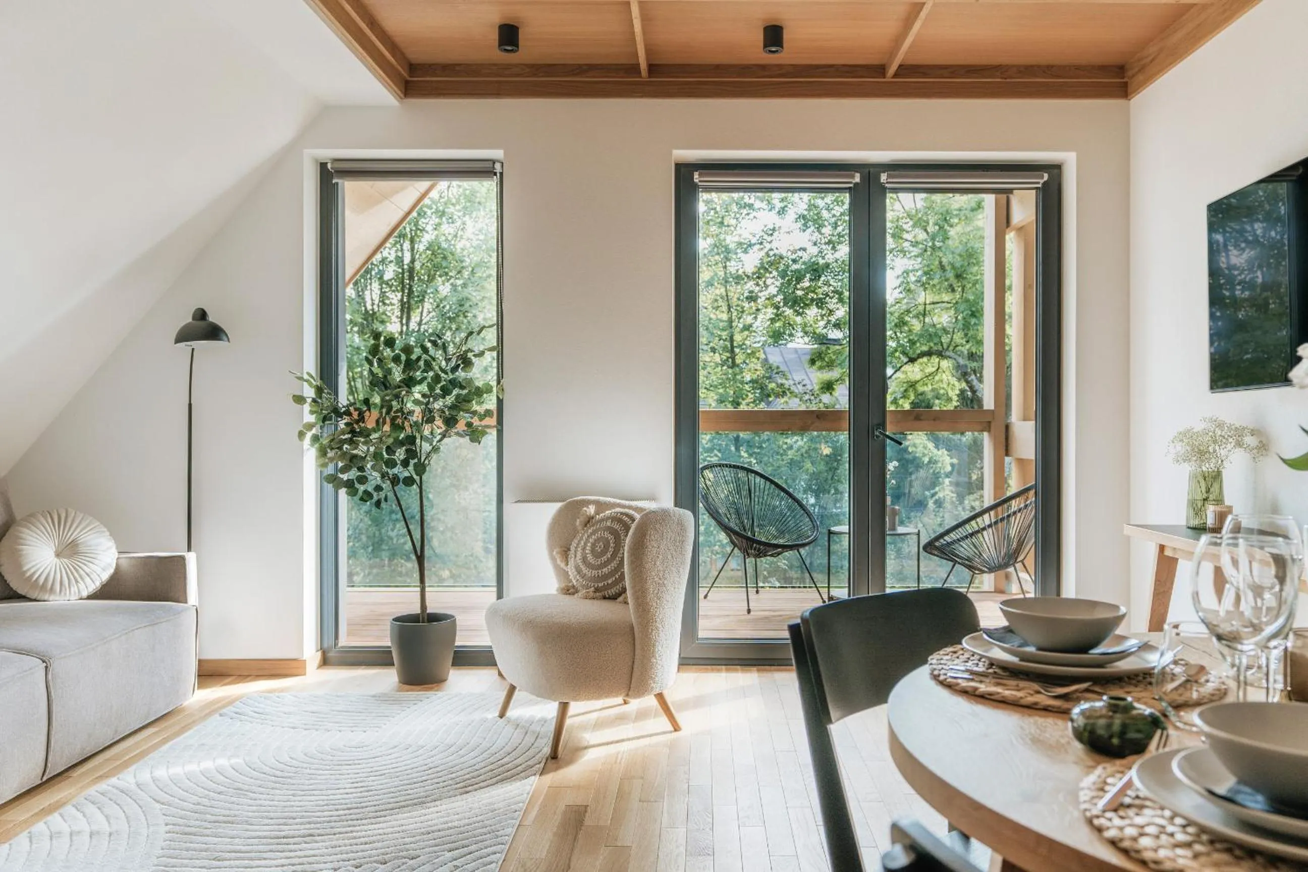 TV and multimedia in White Hills - LoftAffair Spa Collection