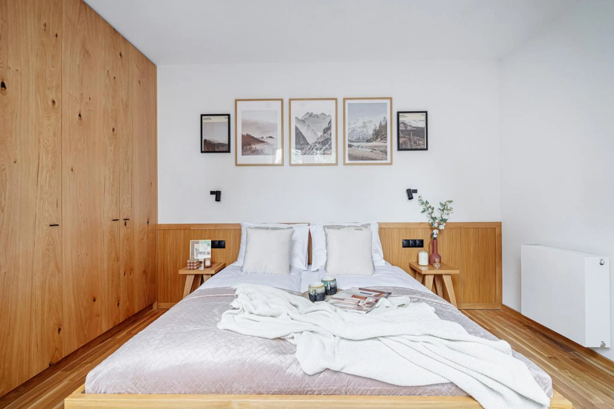 Bed in White Hills - LoftAffair Spa Collection