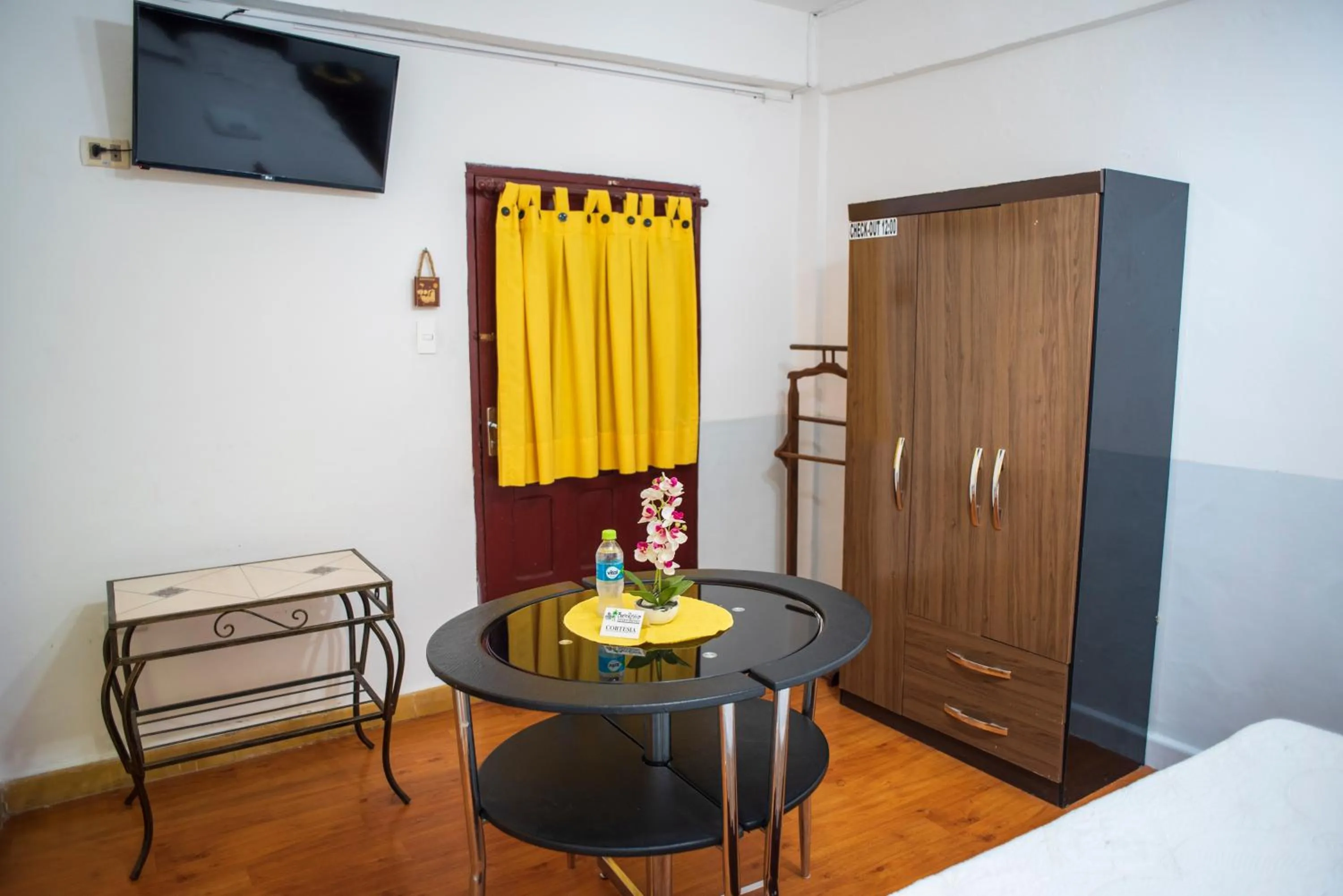 Seating area, Bed in Buen Retiro Apart Hotel