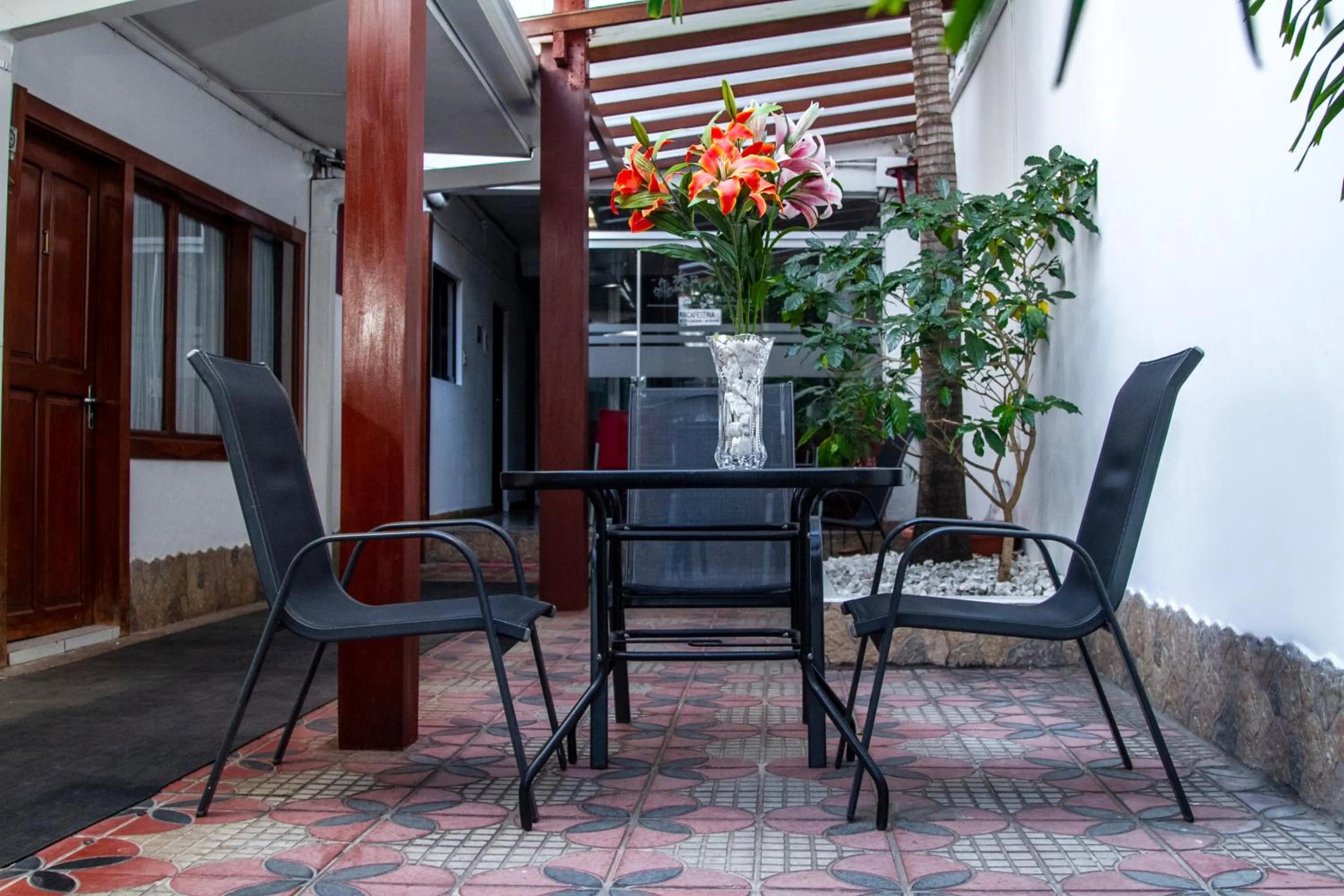 Patio in Buen Retiro Apart Hotel