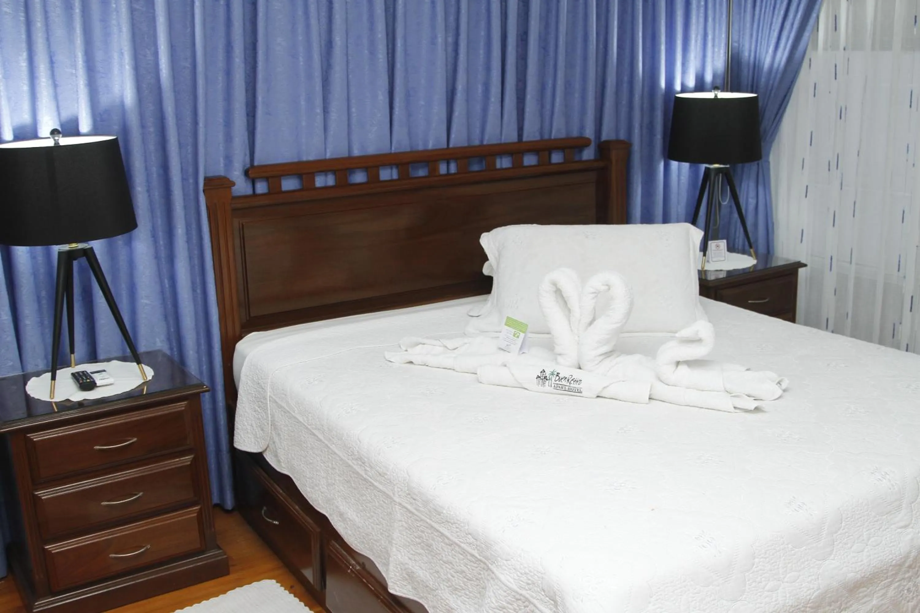 Bed in Buen Retiro Apart Hotel
