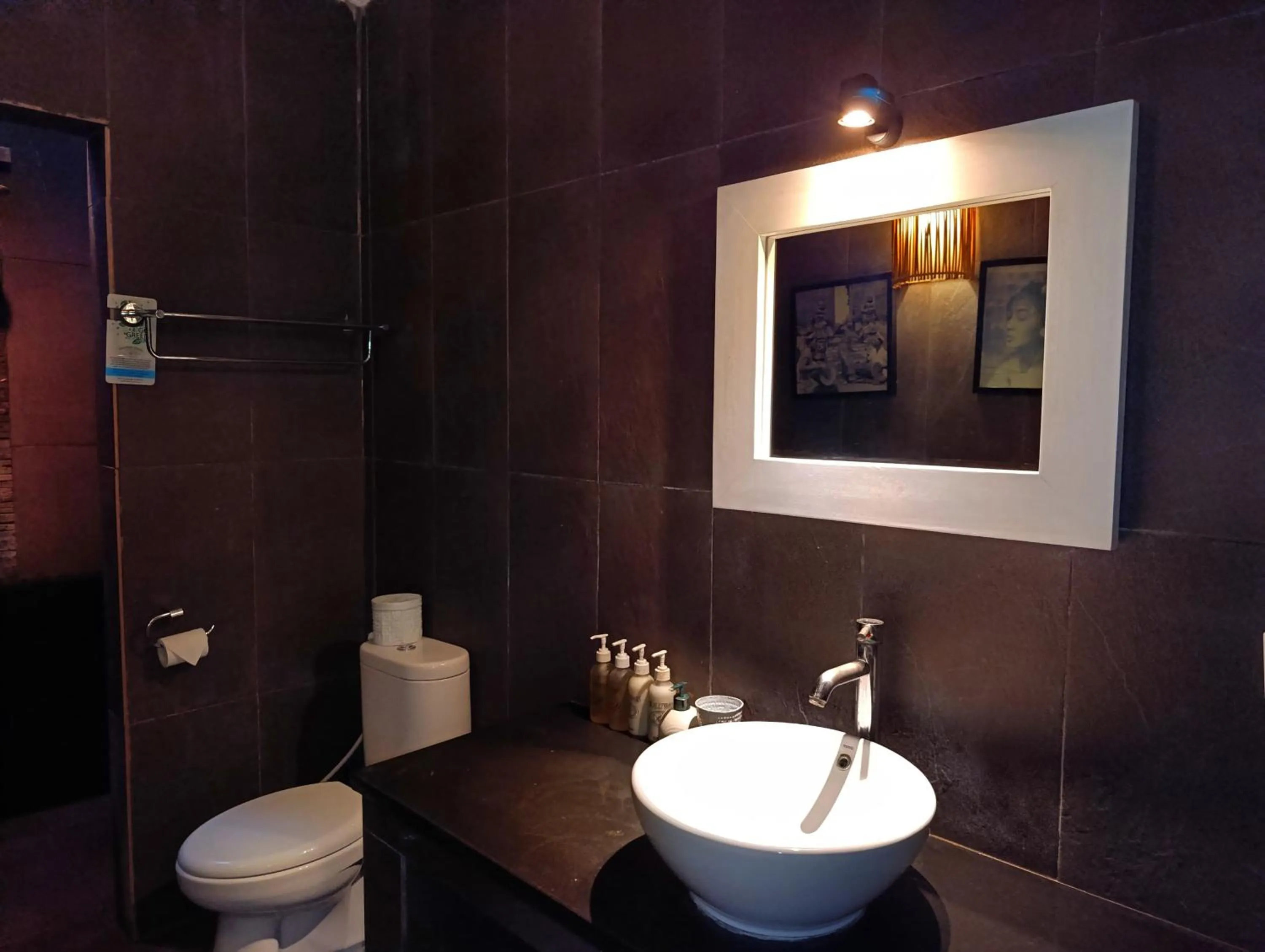 Toilet in Scallywags Smugglers