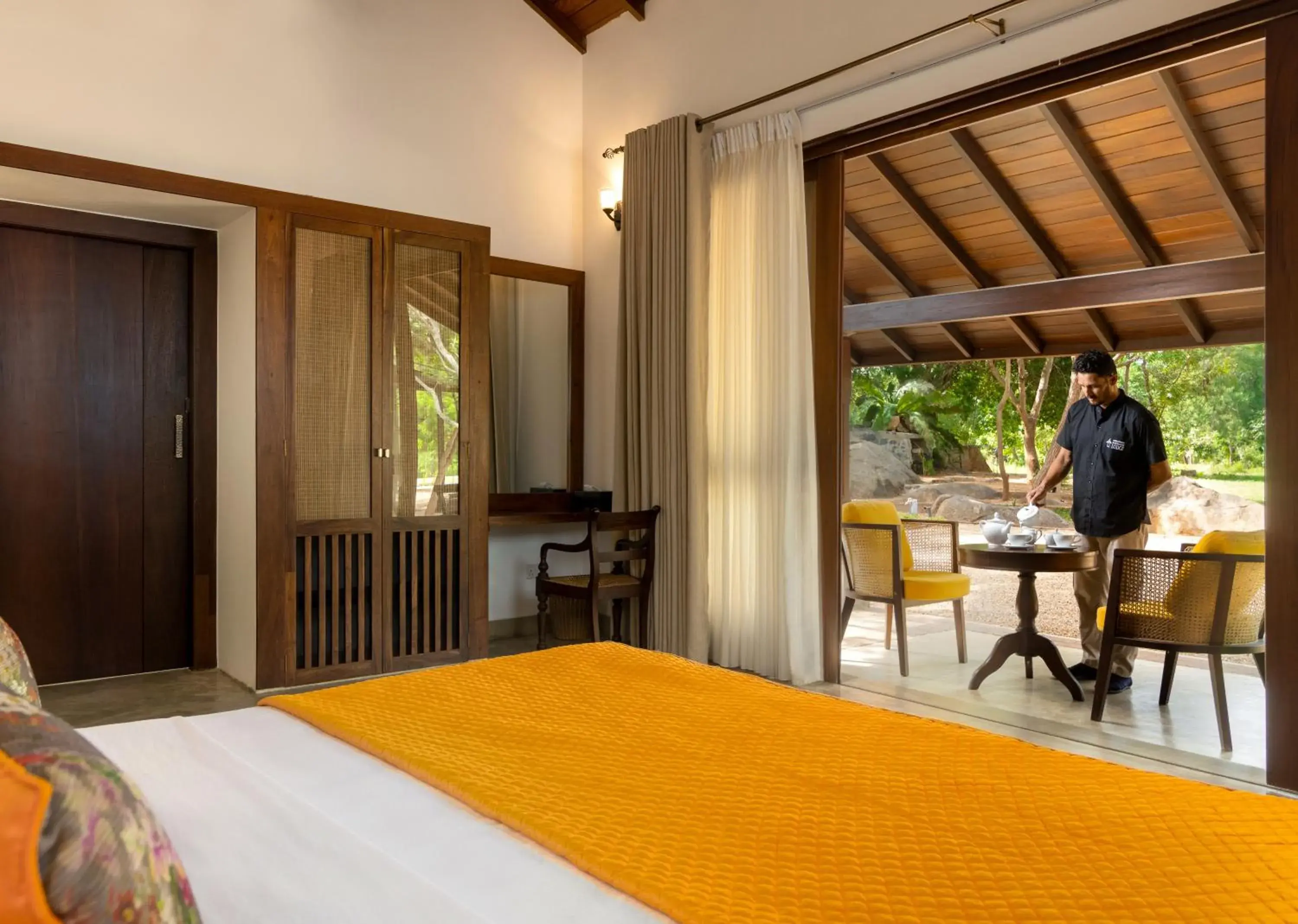 Deluxe Chalet with Garden View (50% off on Village Experience Tour) in Koragaha Lodge - Yala Deluxe Chalet with Garden View (50% off on Village Experience Tour) in Koragaha Lodge - Yala