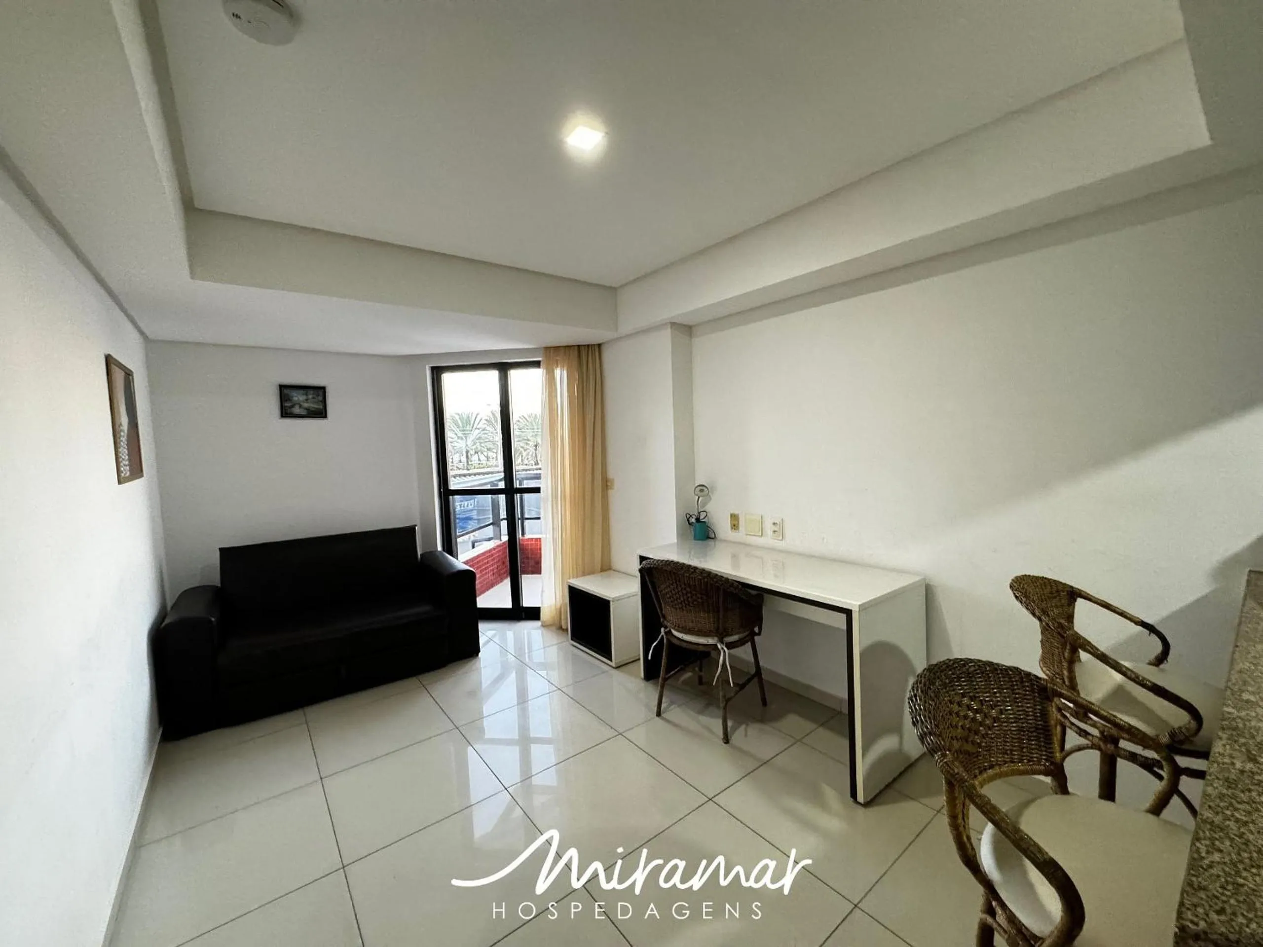 Living room in Marinas flat - Cabo Branco