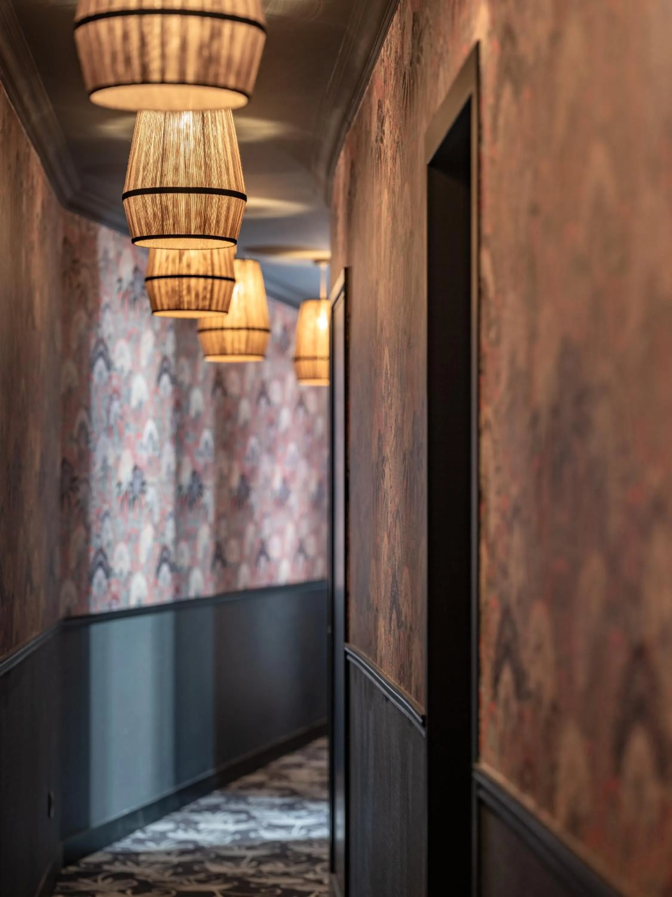 Decorative detail in Miss Fuller