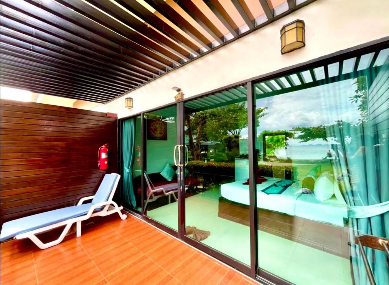 Balcony/Terrace in Kathalee Beach Resort & Spa