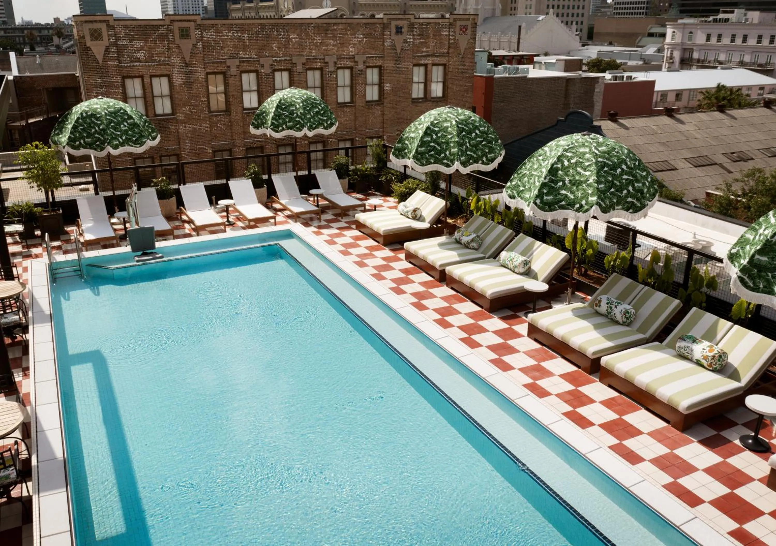 Swimming pool in Memoir Warehouse District