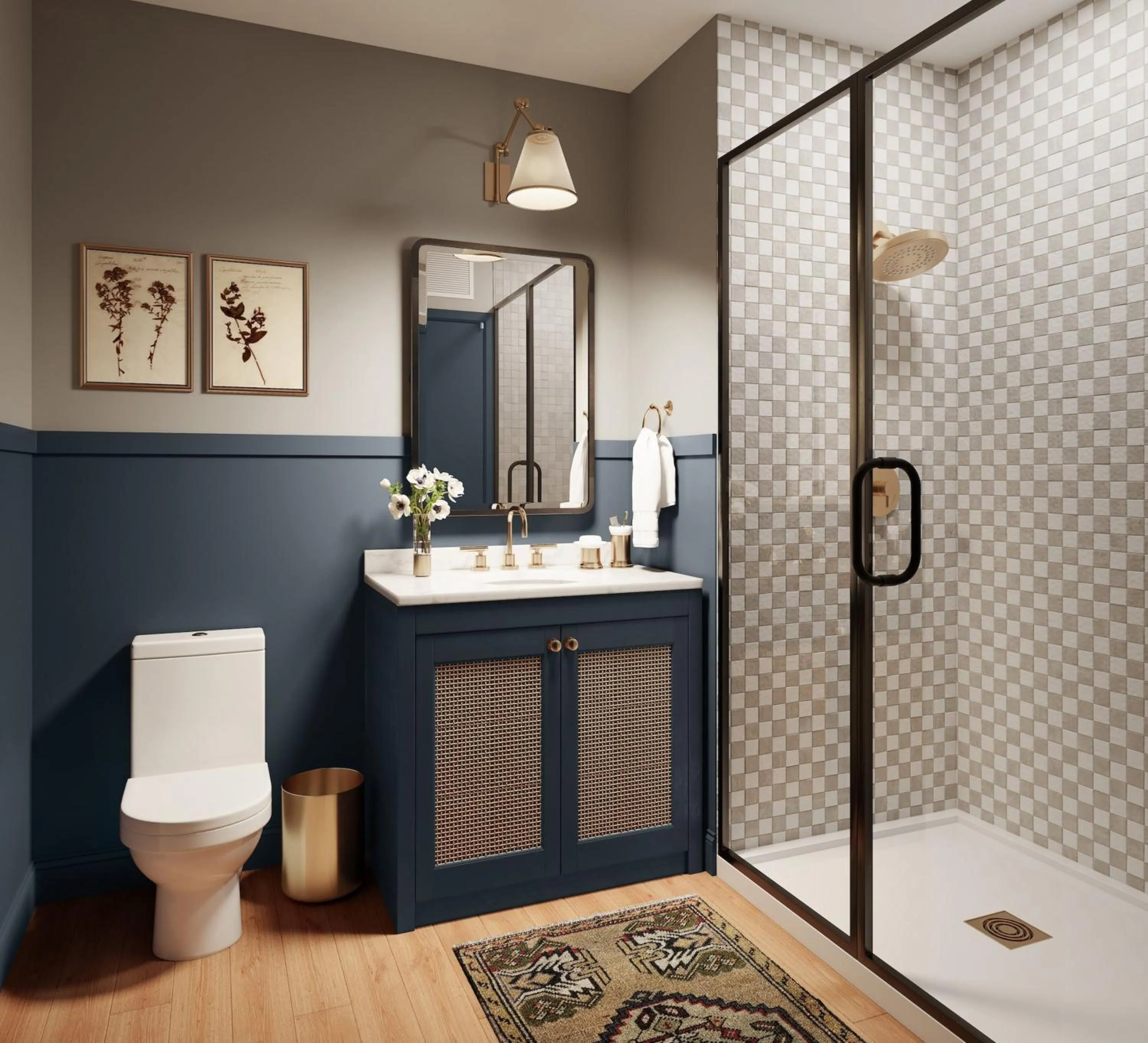 Bathroom in Memoir Warehouse District