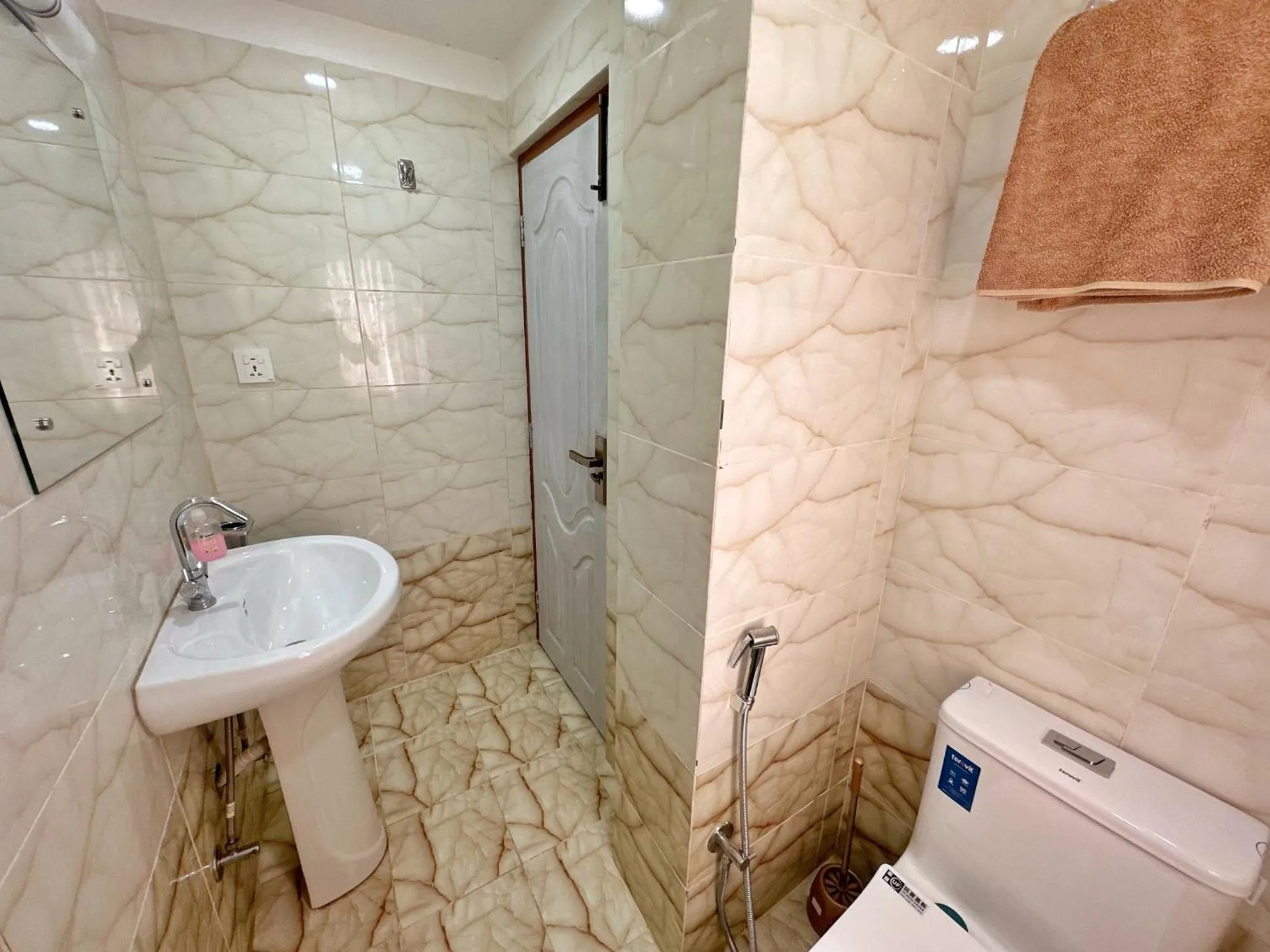 Shower in Shakya House