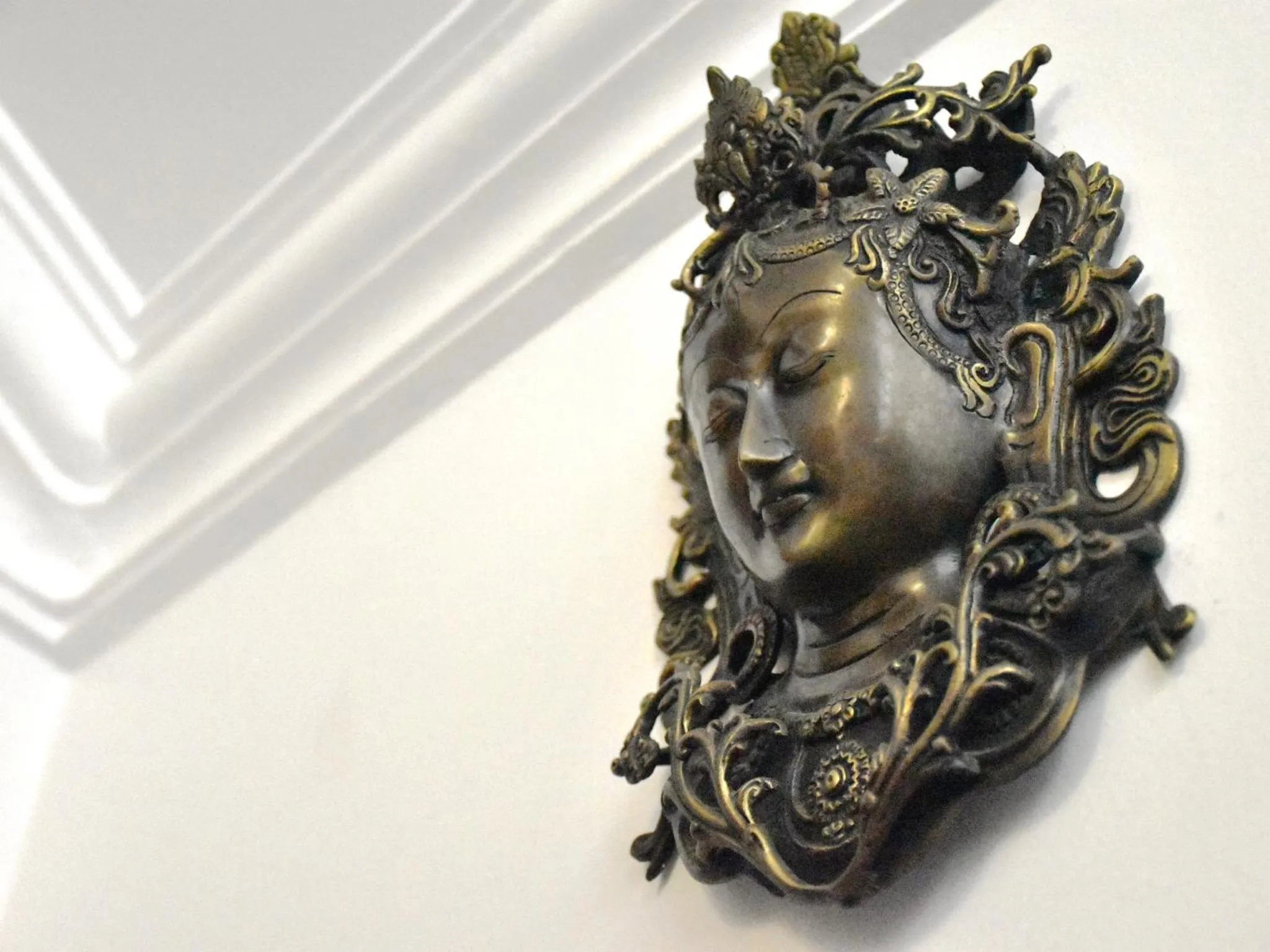 Decorative detail in Shakya House