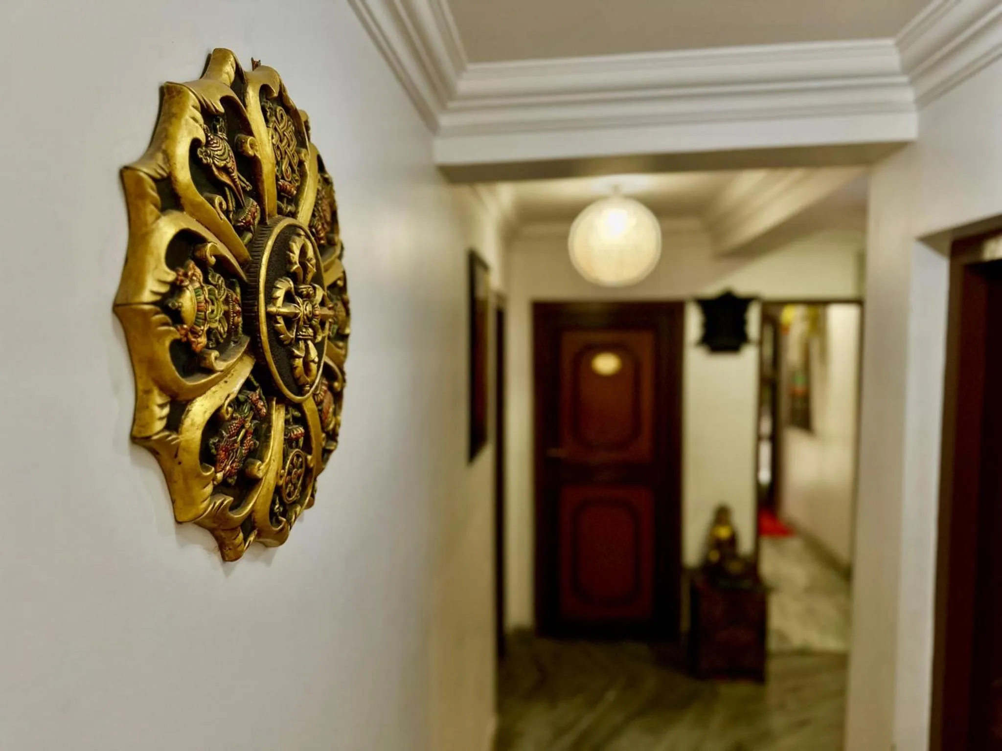 Facade/entrance in Shakya House