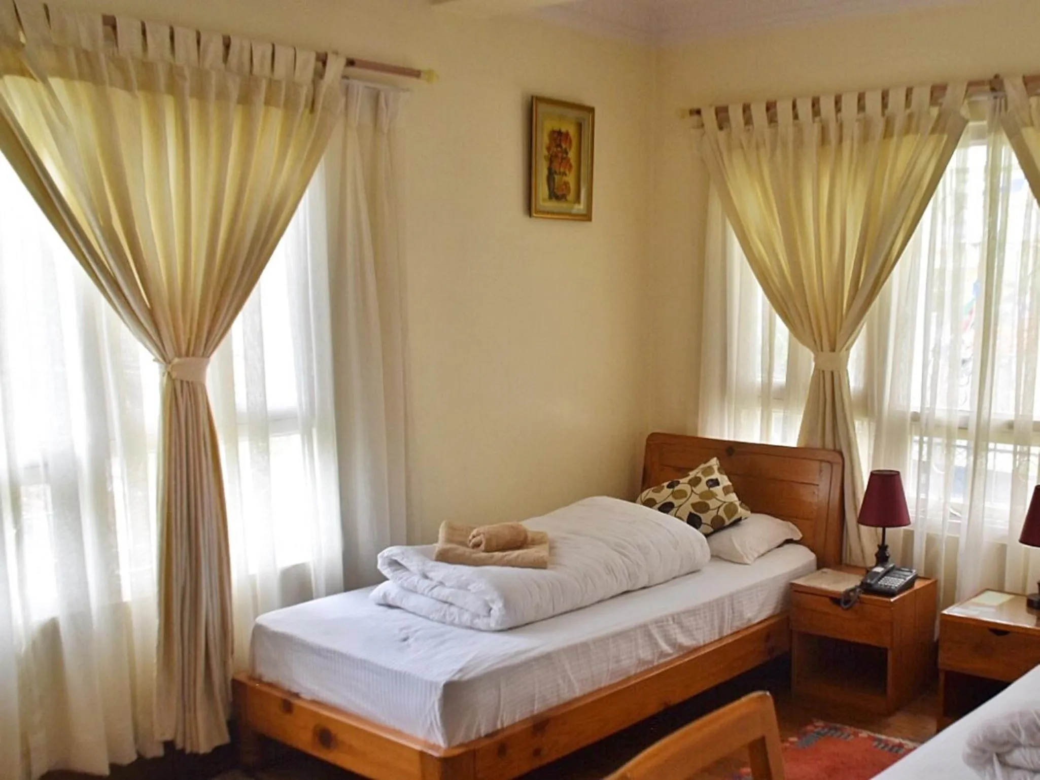 Bedroom, Bed in Shakya House