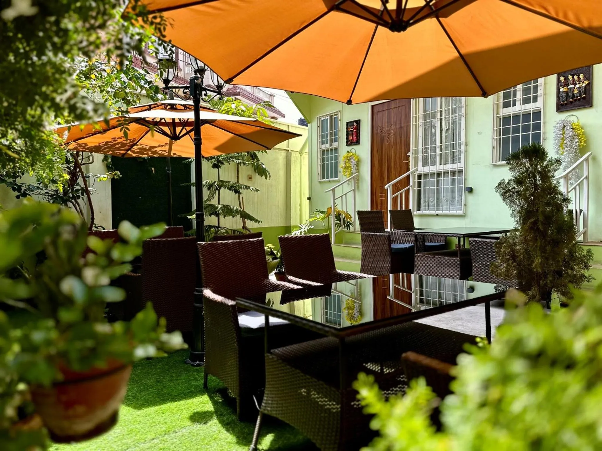 Garden in Shakya House