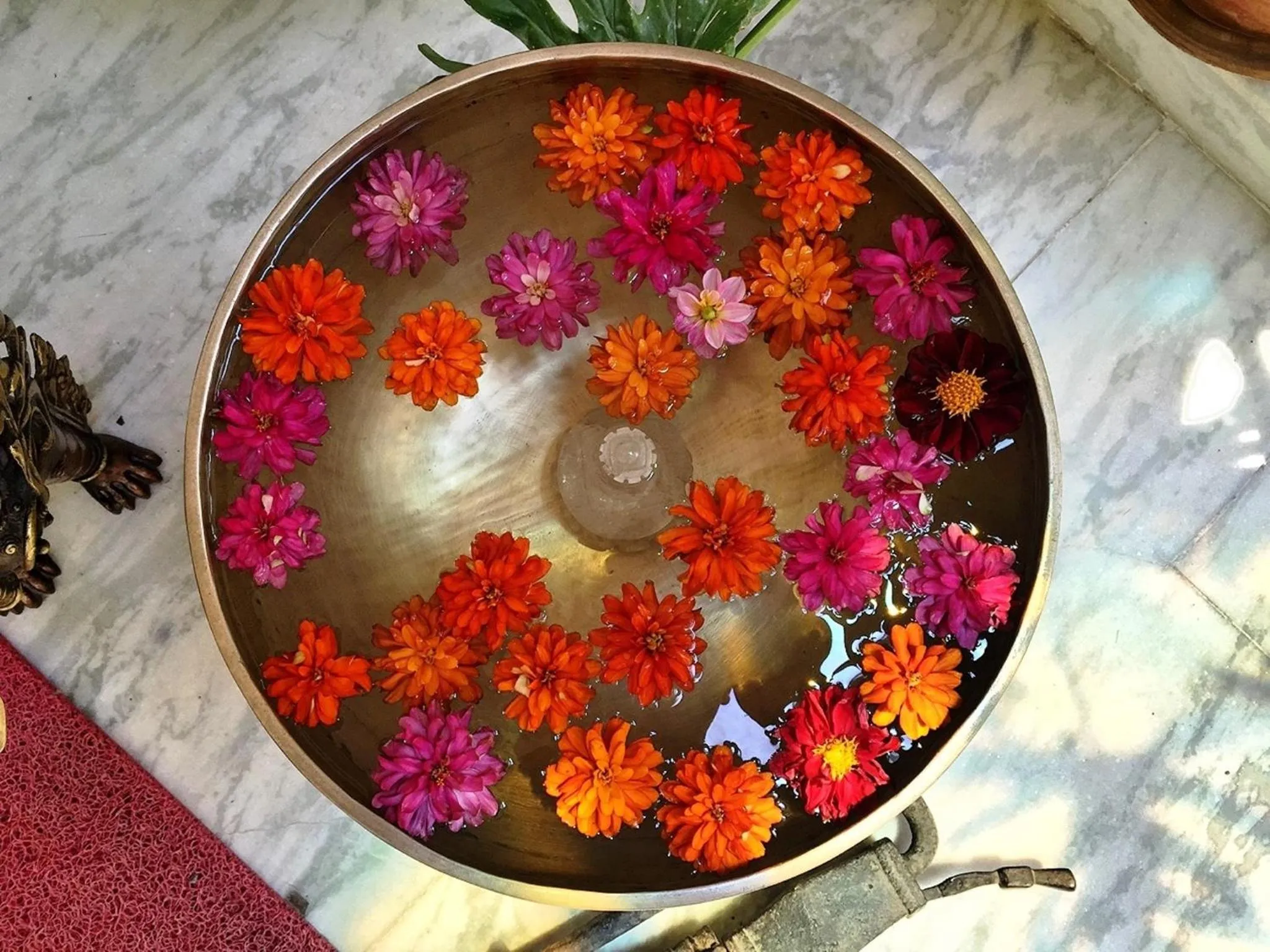 Decorative detail in Shakya House