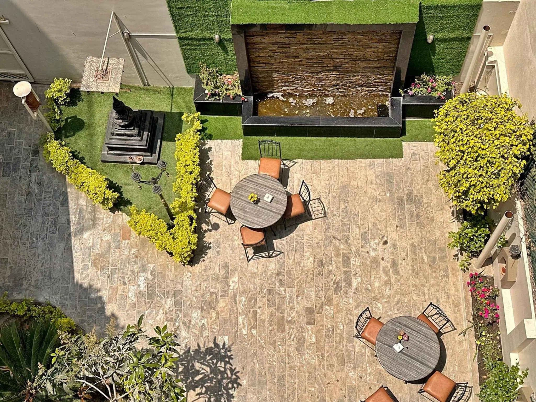 Patio in Shakya House