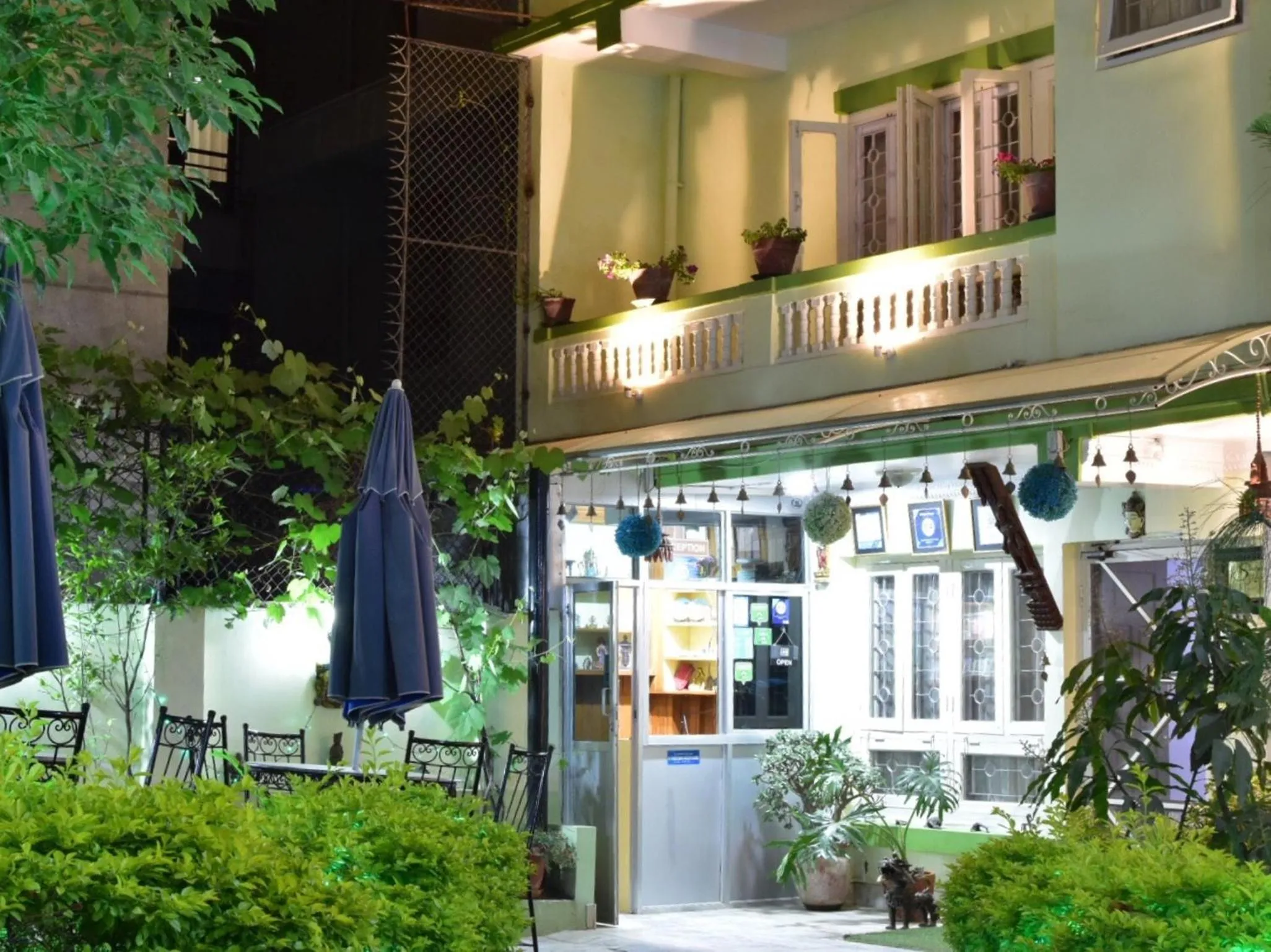 Patio in Shakya House