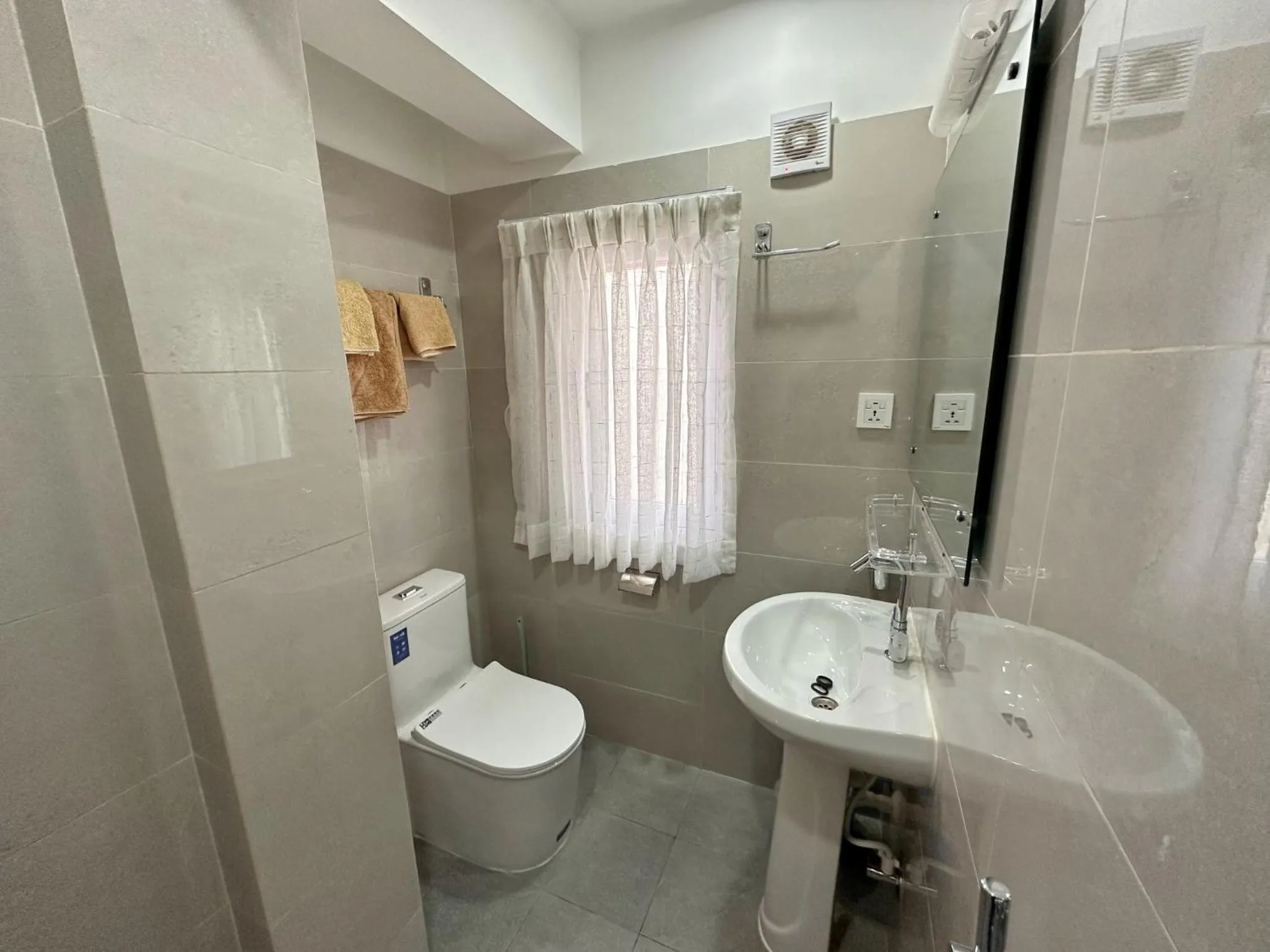 Shower in Shakya House