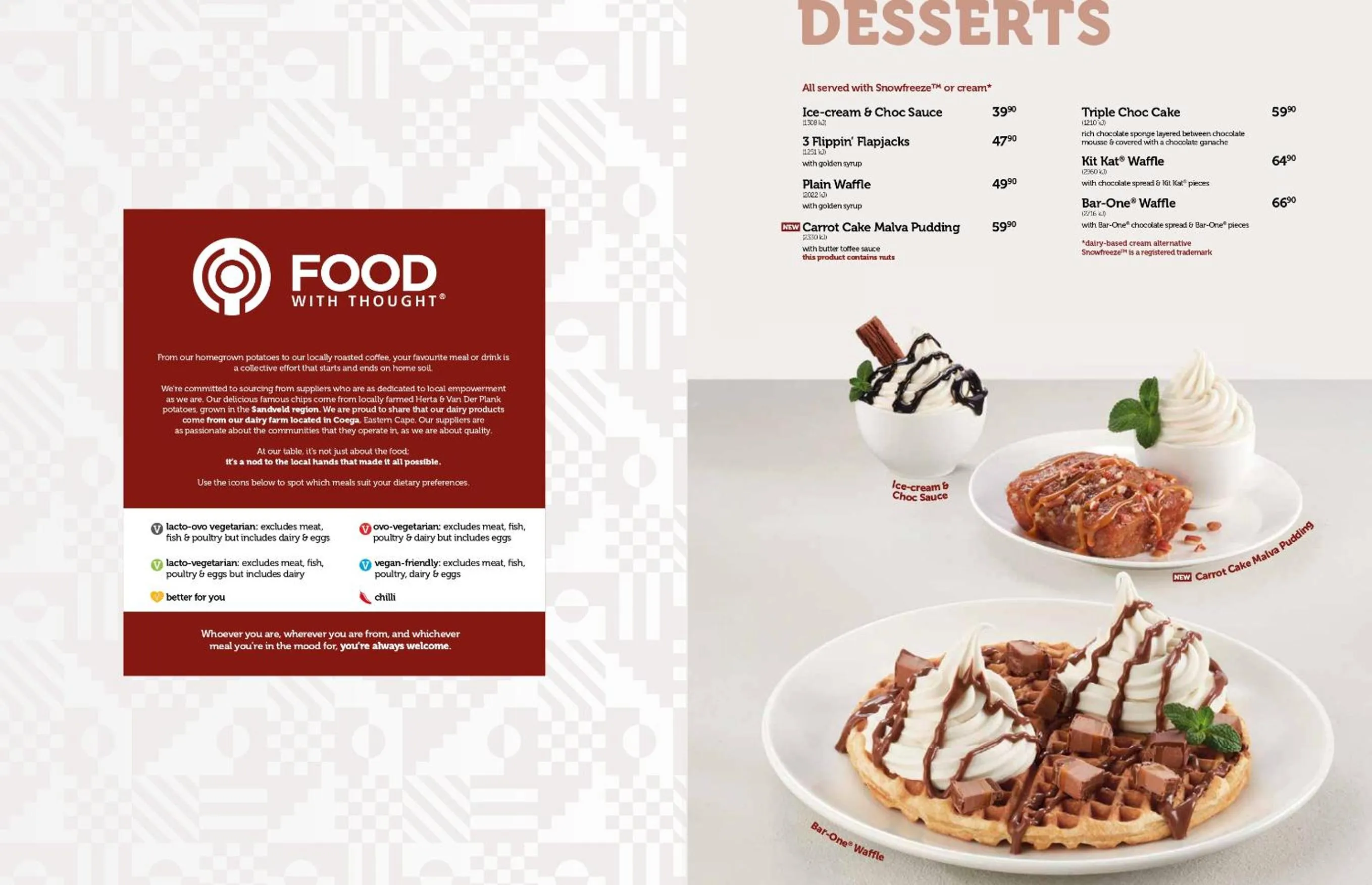 Restaurant/places to eat in Bayside Hotel Suites