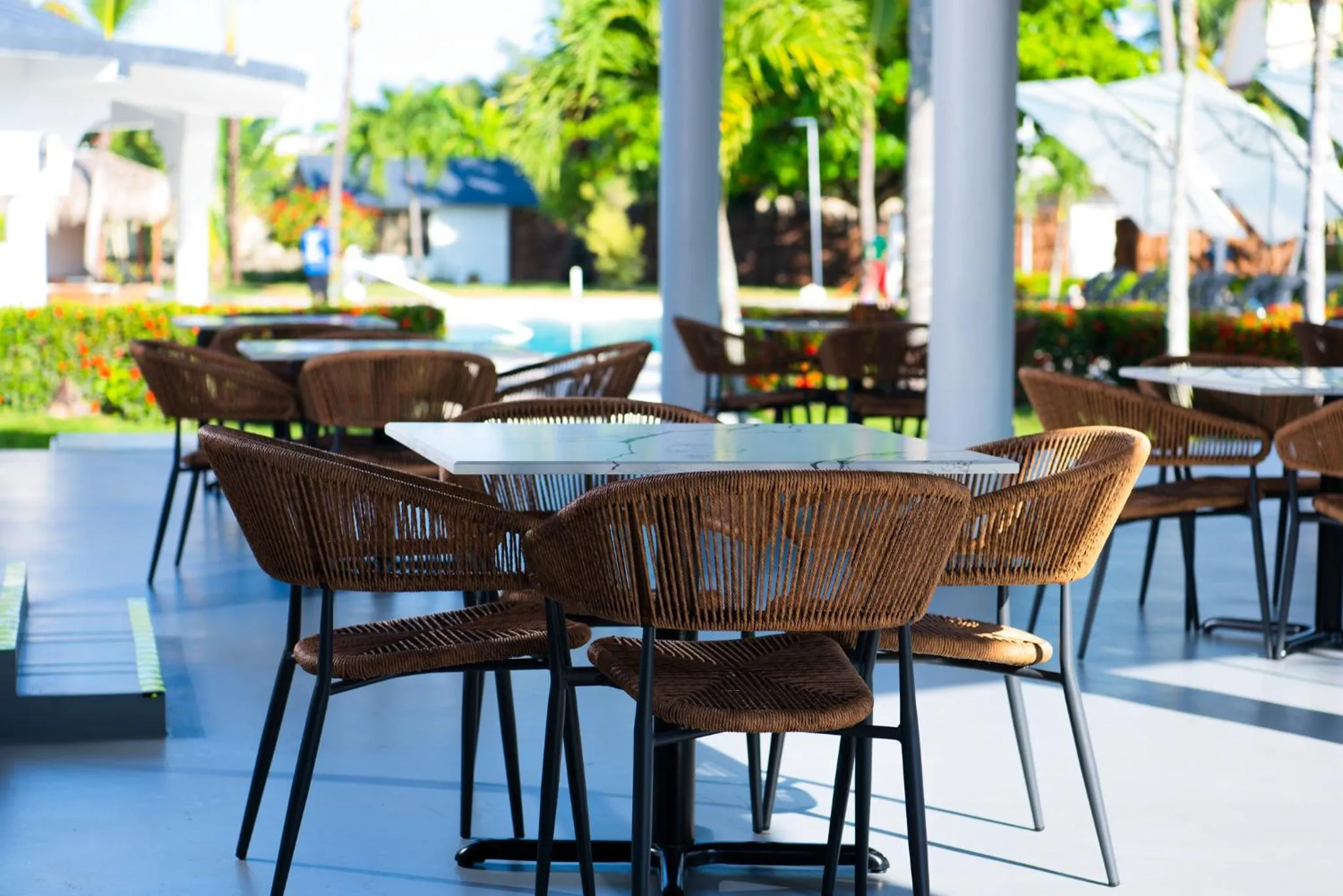 Restaurant/places to eat in El Colibri Hotel