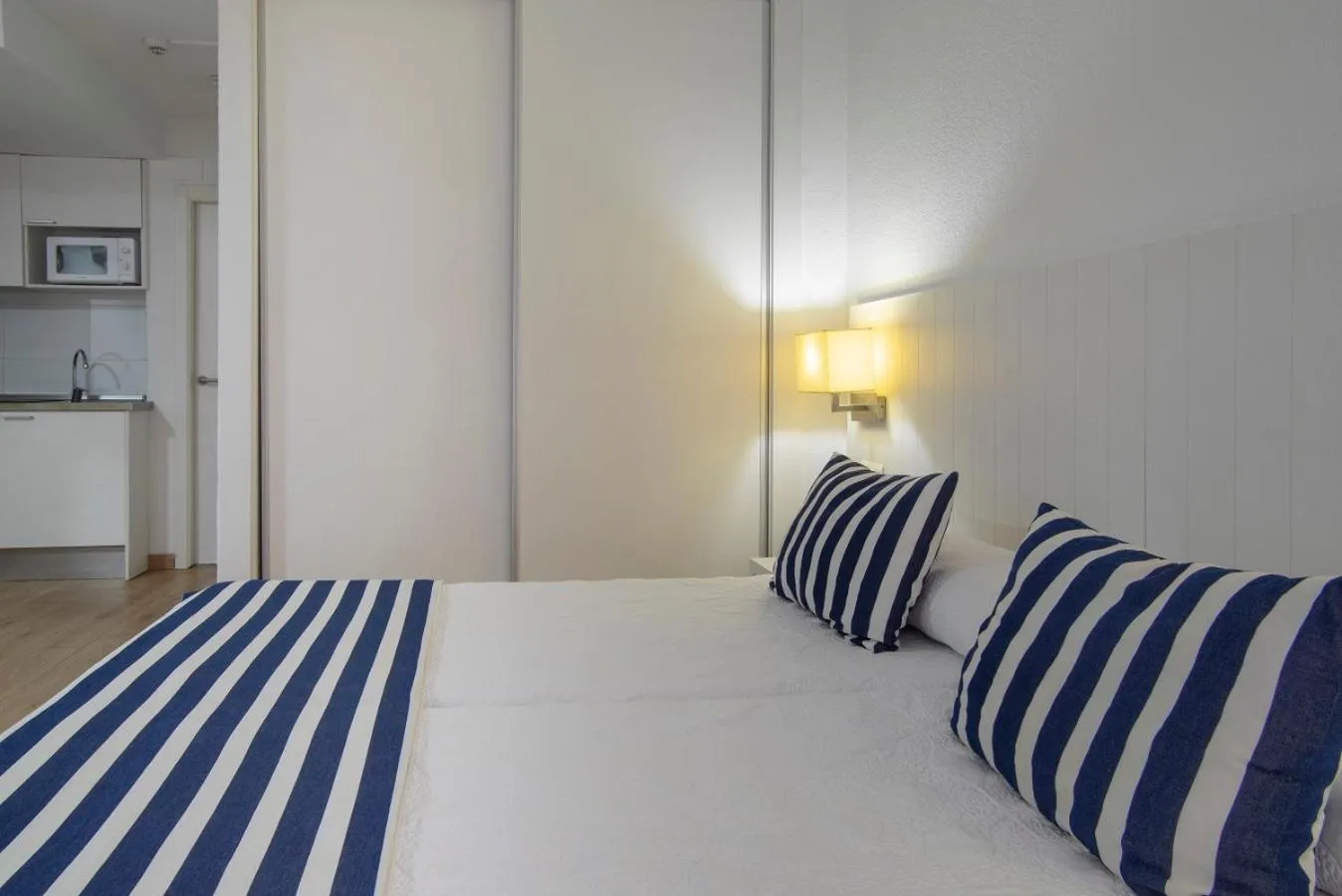 Bed in Apartamentos La Mar