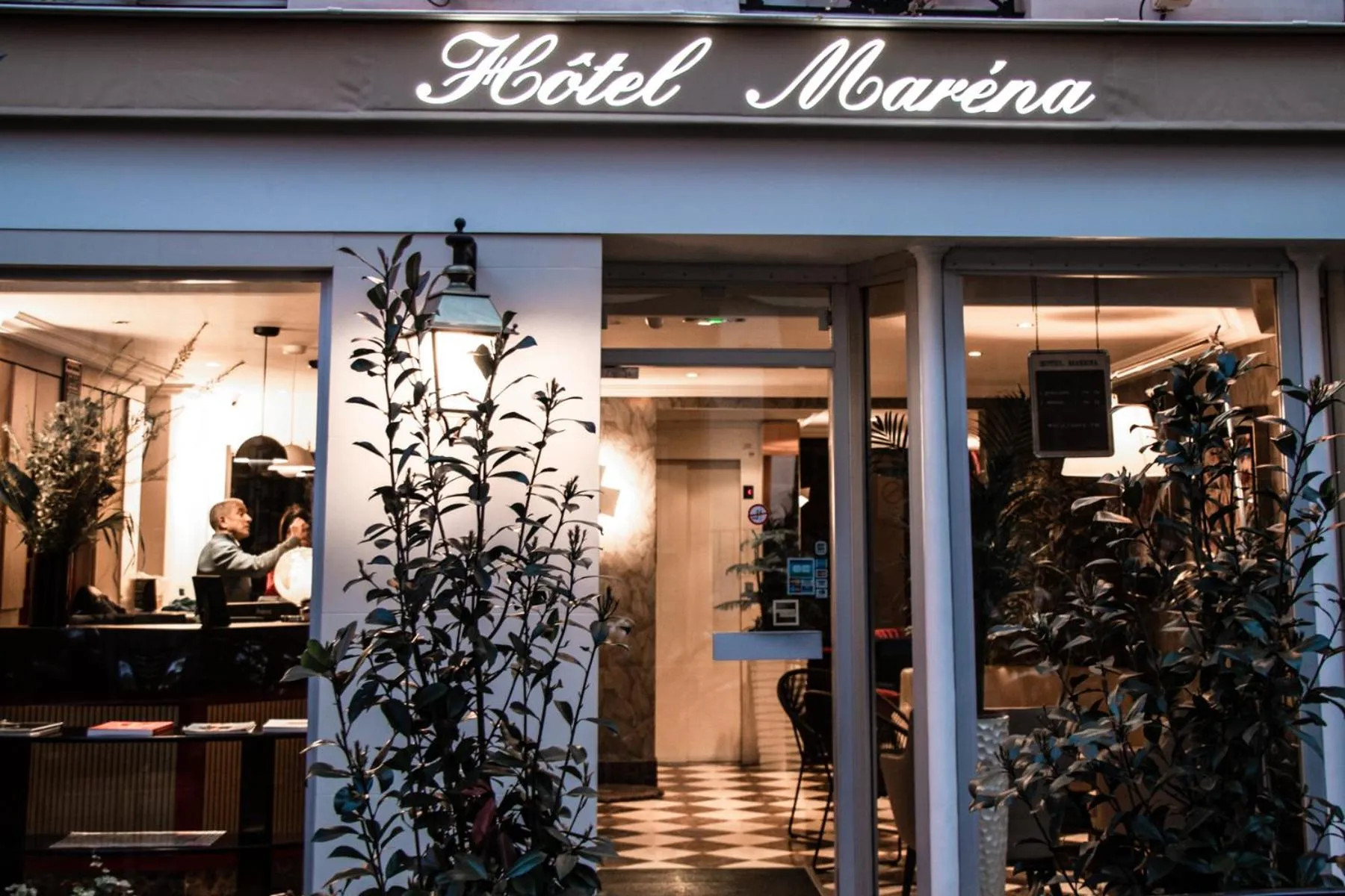 Facade/entrance in Hotel Marena