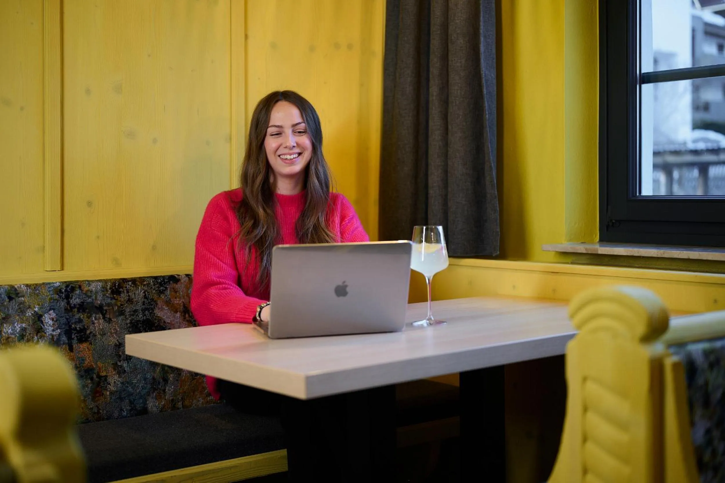 Property building in Boutique House happYellow Saalbach