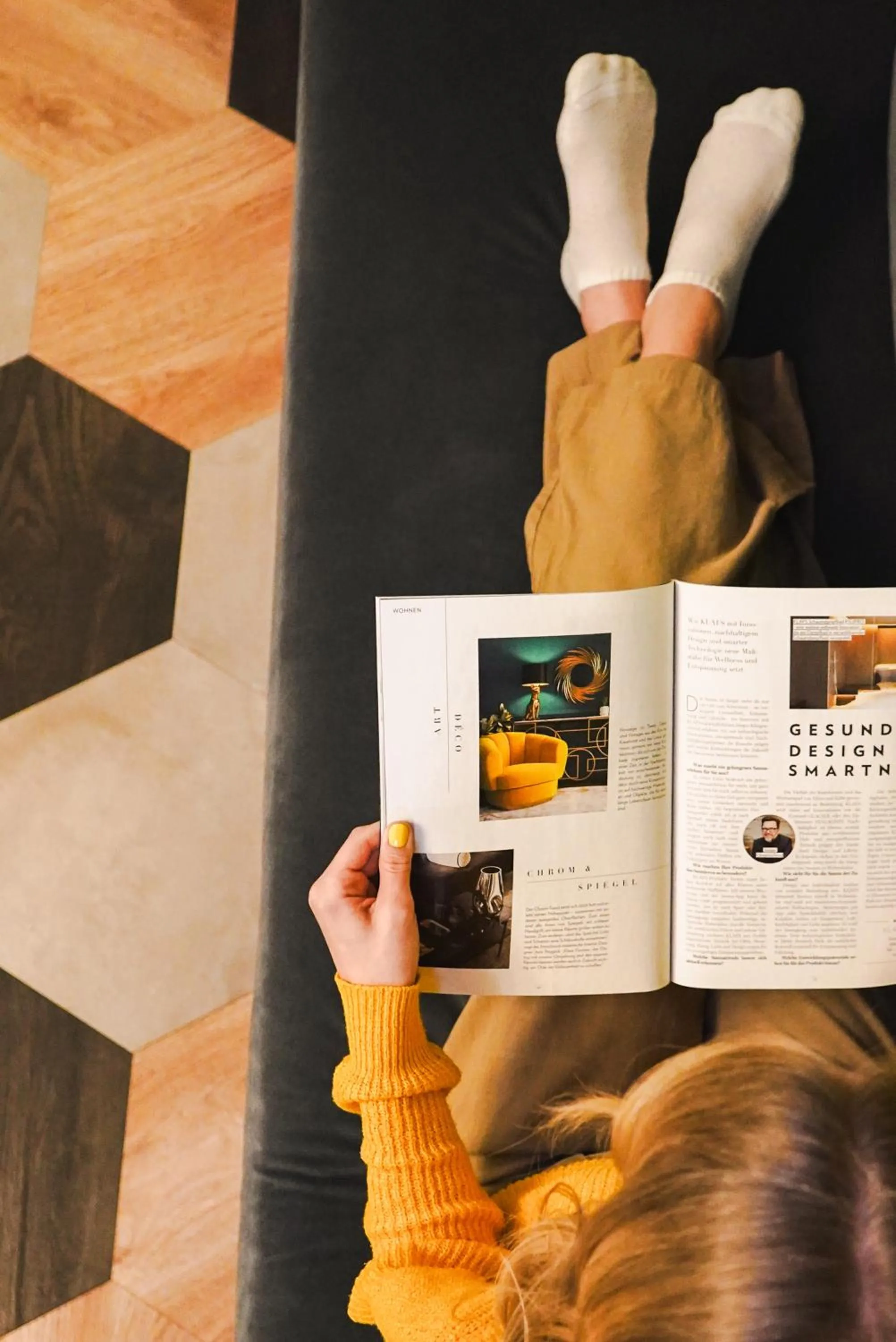 Photo of the whole room in Boutique House happYellow Saalbach