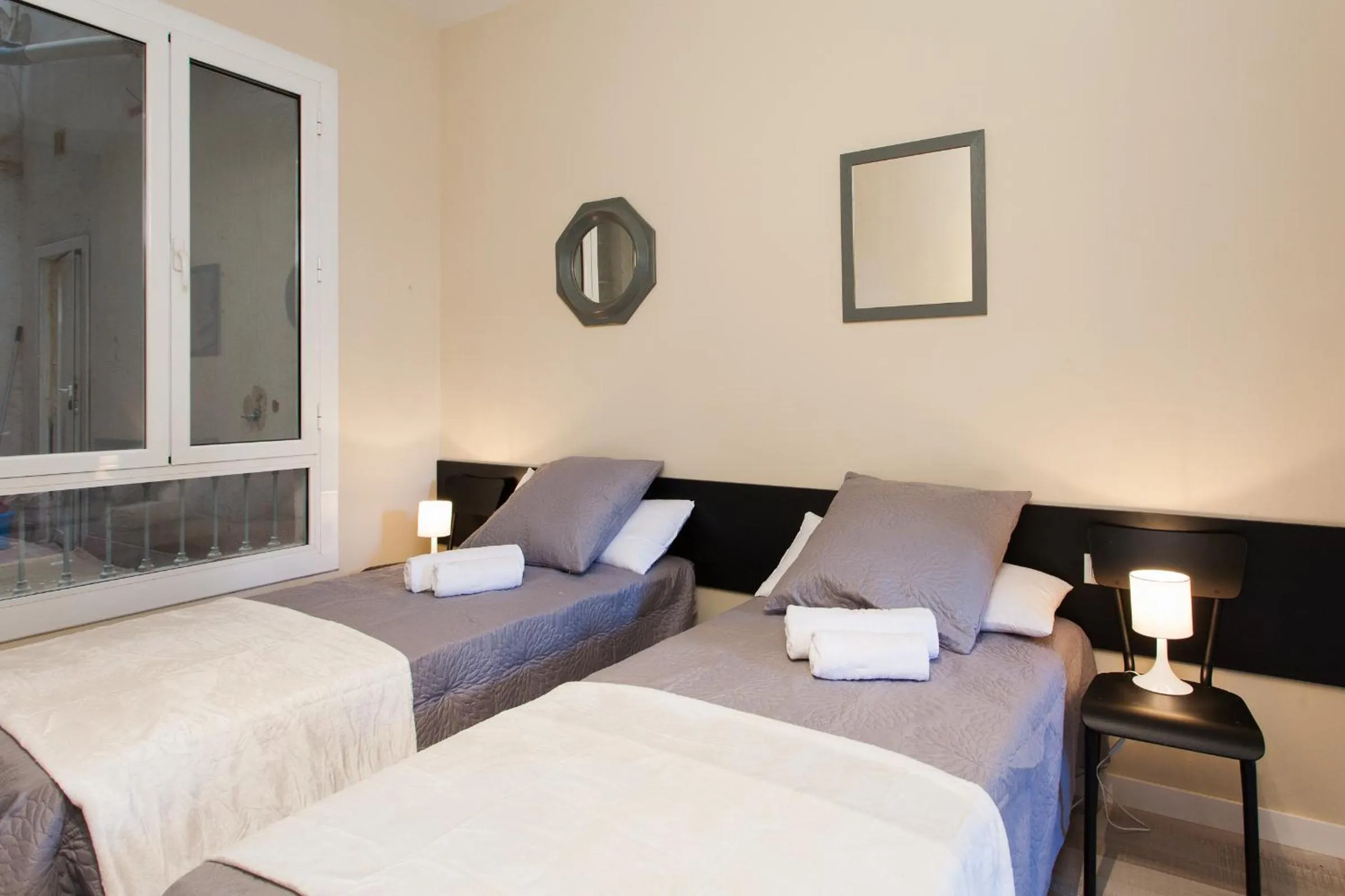 Bedroom, Bed in Key Plaza Cataluña Bliss