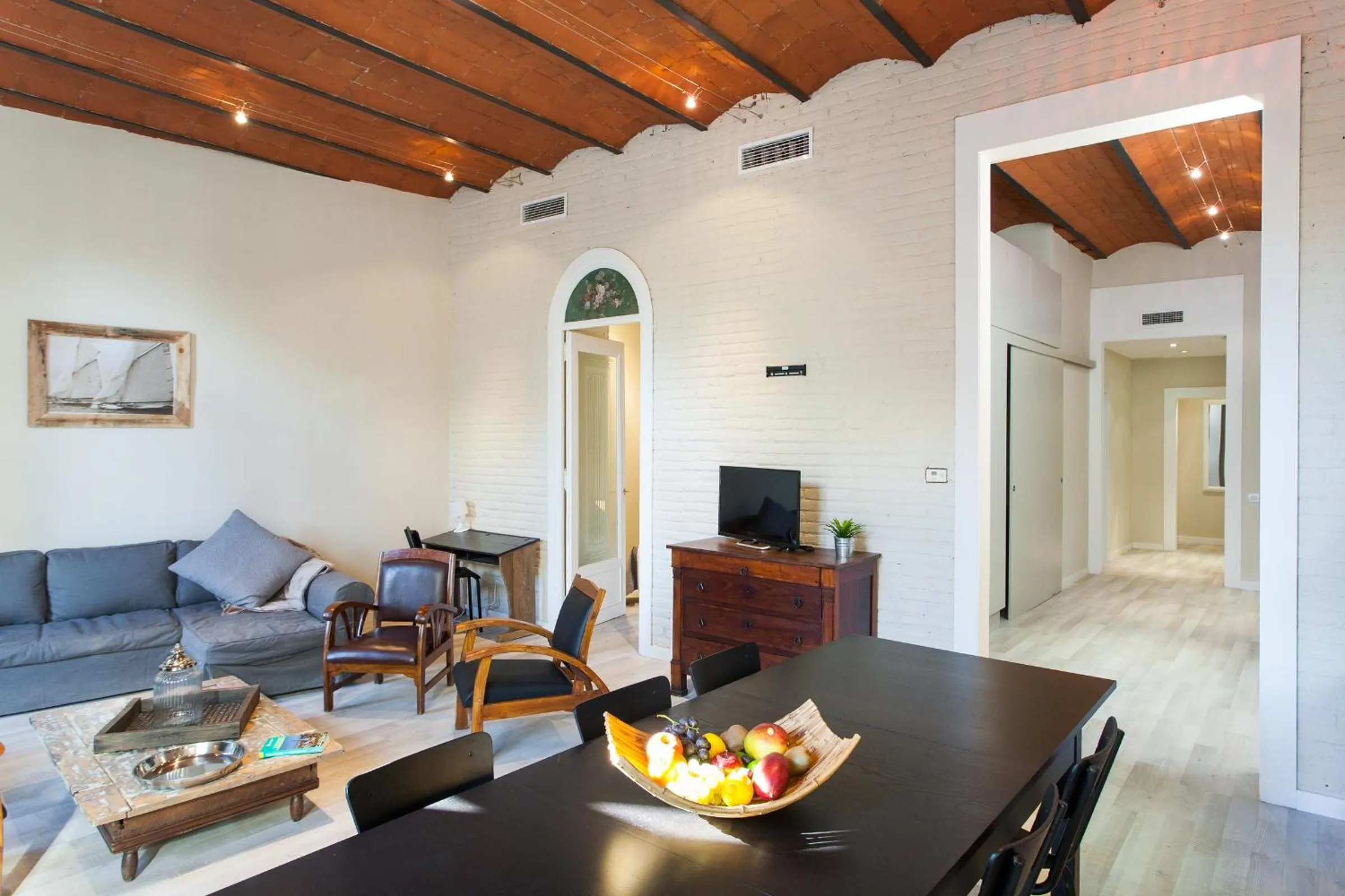 Living room in Key Plaza Cataluña Bliss