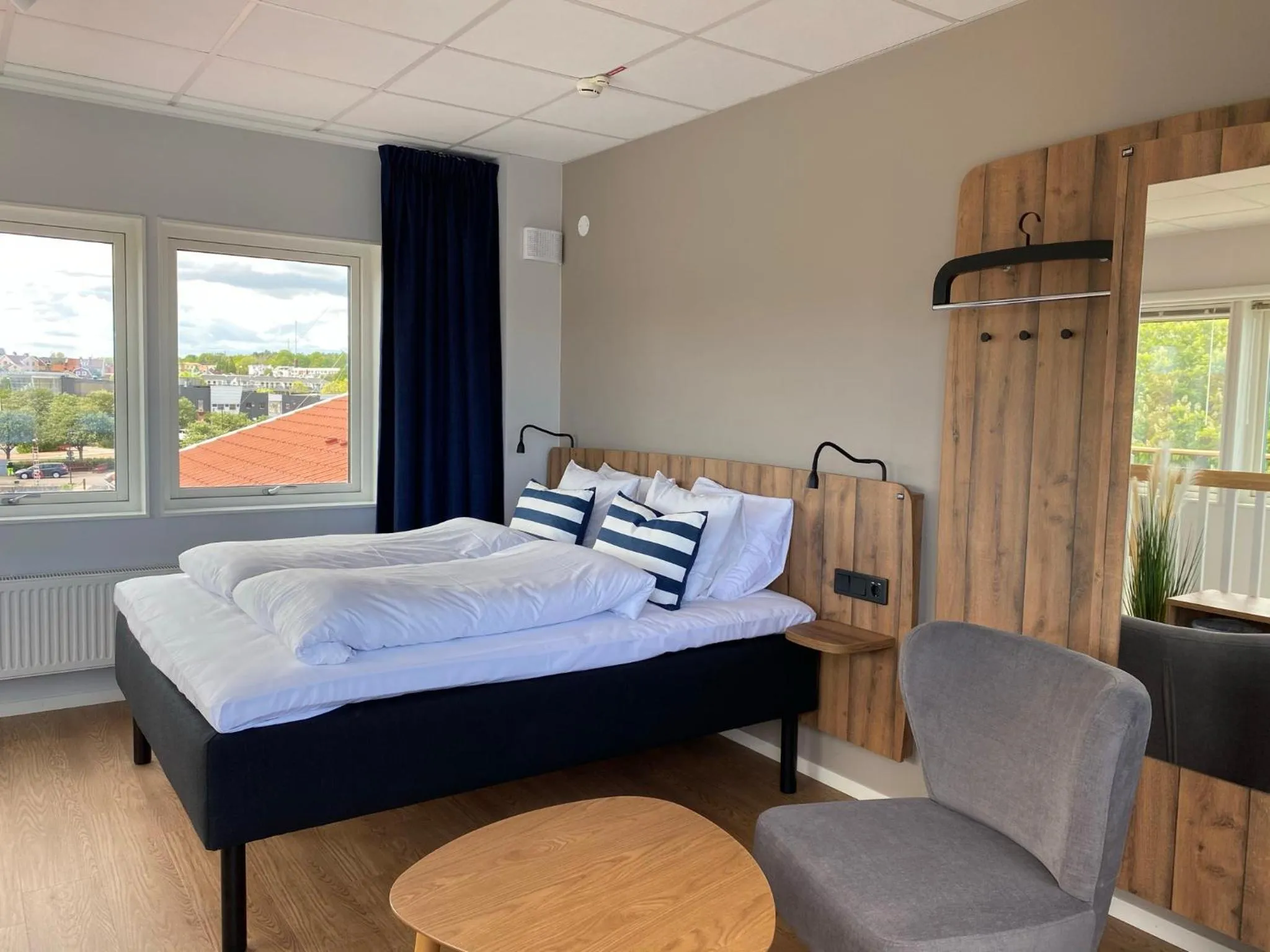 Bed in Badholmen Restaurang & Hotell