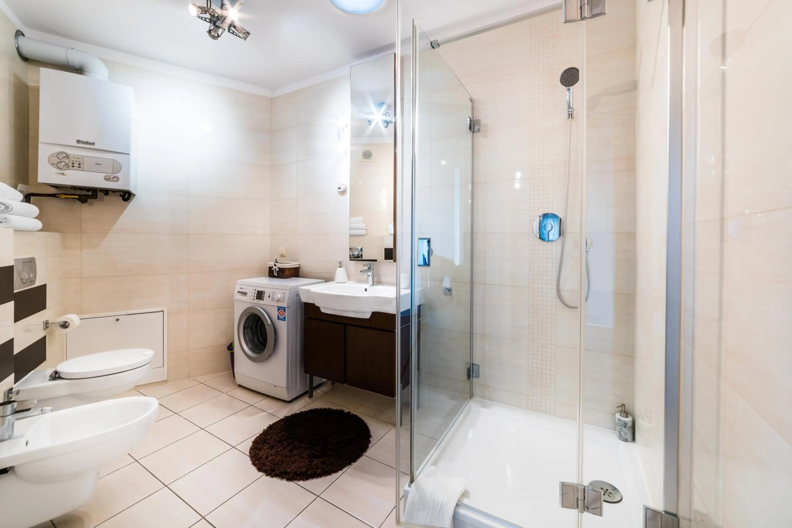 Bathroom in 5-stars Apartments - Old Town