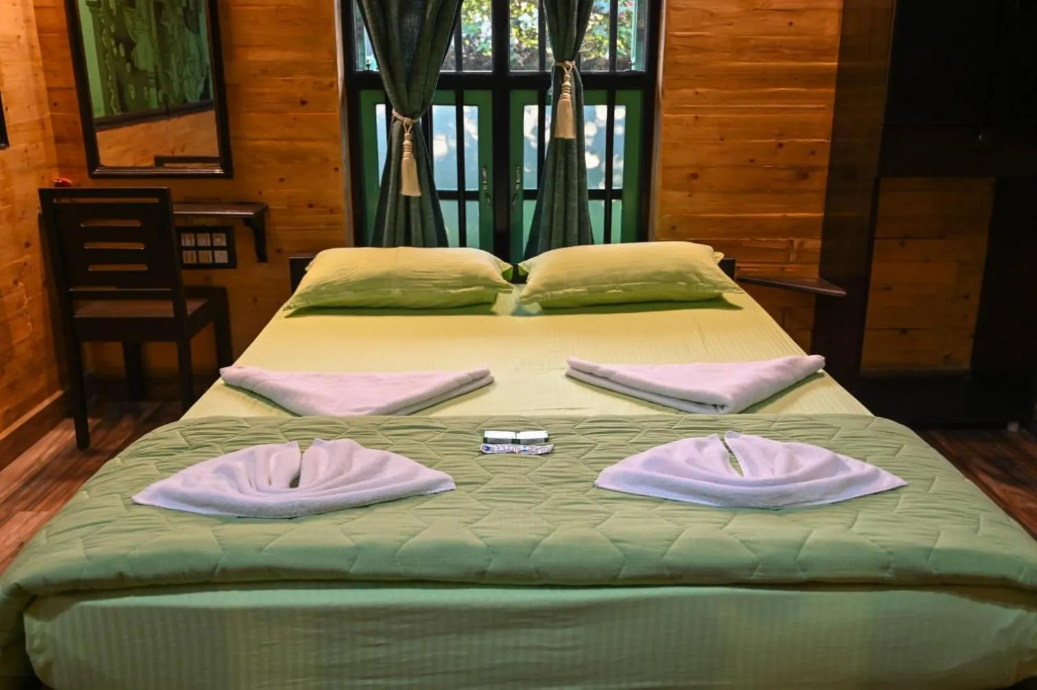 Bedroom, Bed in Mudra beach villa Gokarna