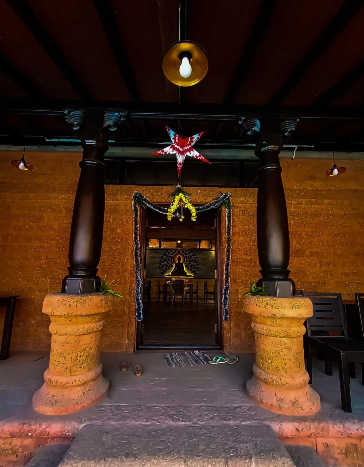 Restaurant/places to eat in Mudra beach villa Gokarna