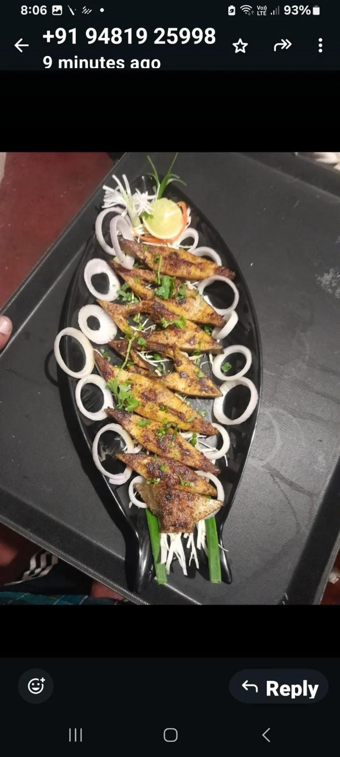 Food in Mudra beach villa Gokarna