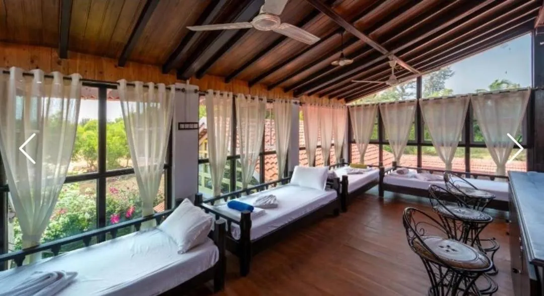 Photo of the whole room, Bed in Mudra beach villa Gokarna