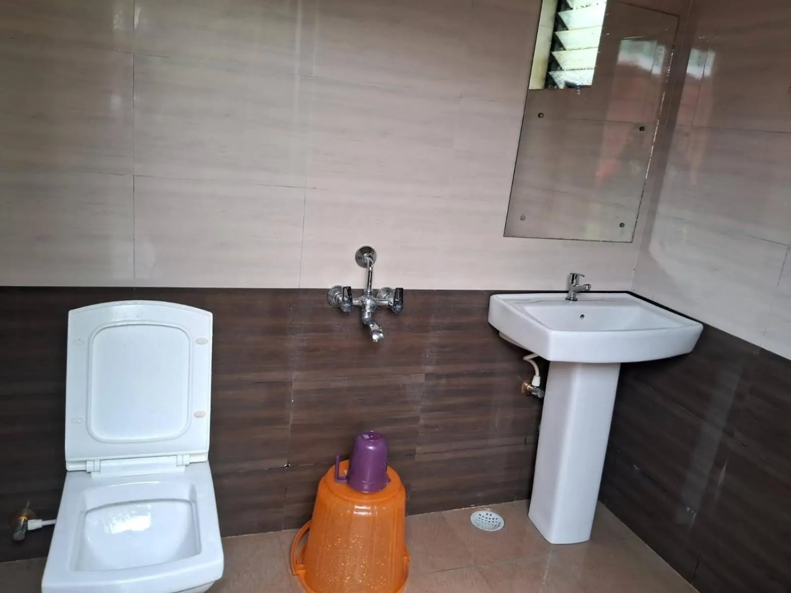 Toilet in Mudra beach villa Gokarna