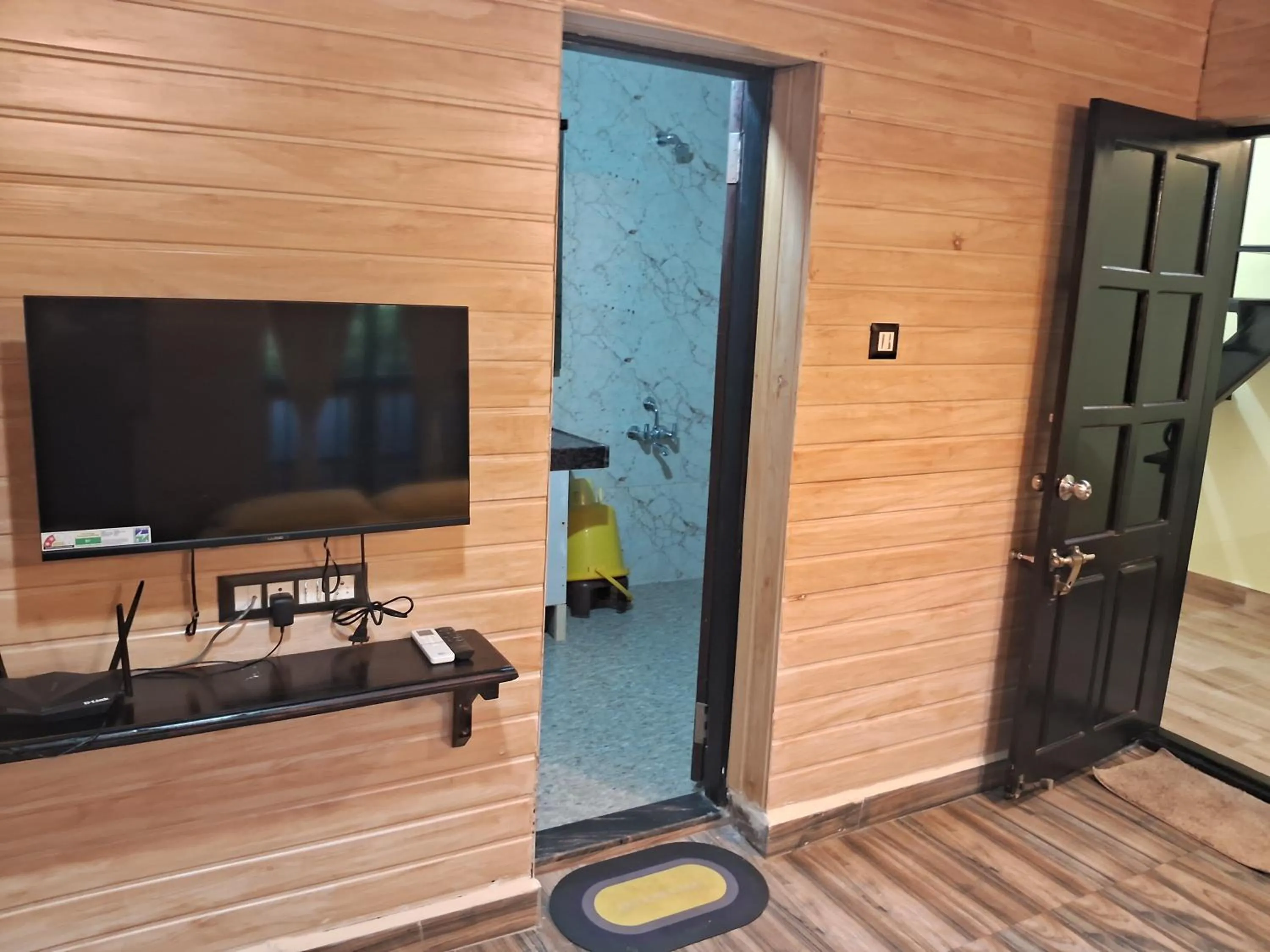 Bathroom in Mudra beach villa Gokarna