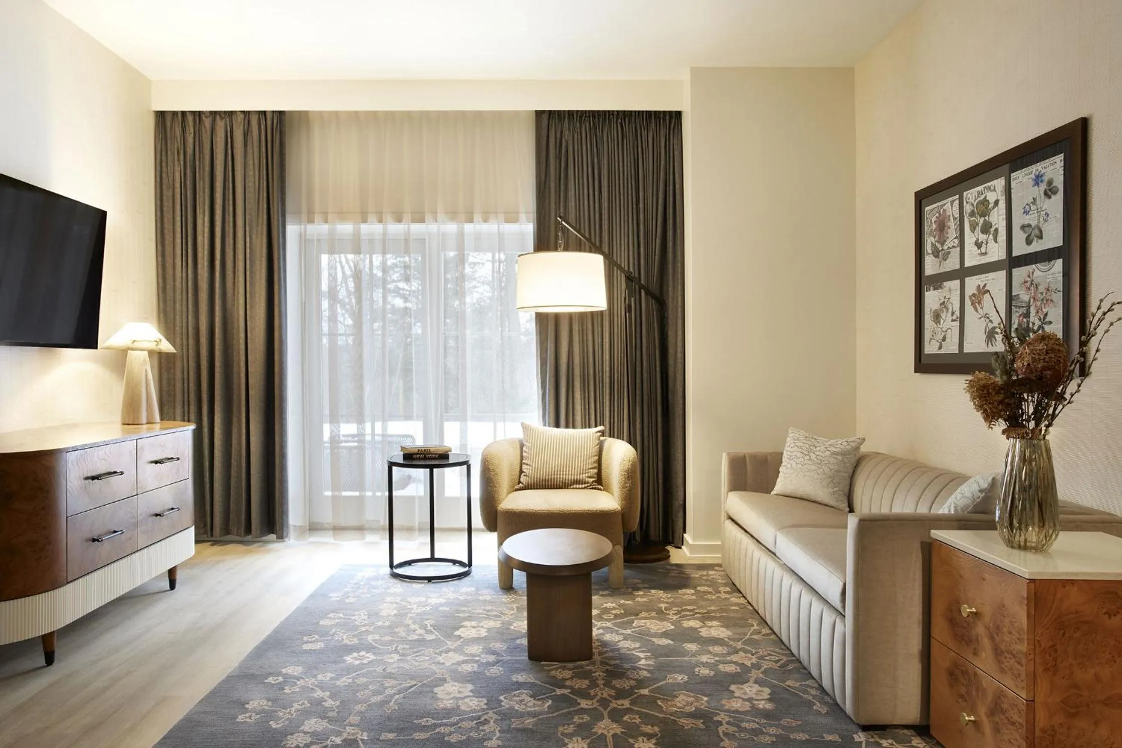 Living room in Hotel Brookmere & Arbor Spa