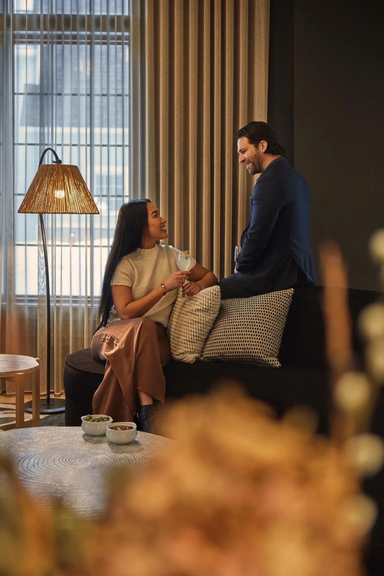 Seating area in Hotel Brookmere & Arbor Spa