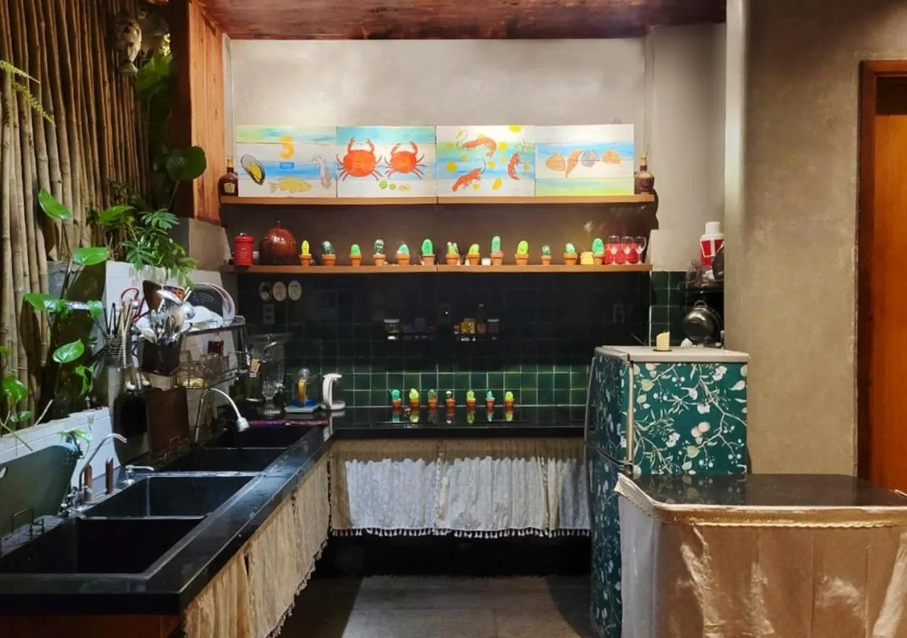 BBQ facilities in 5 homestay 1