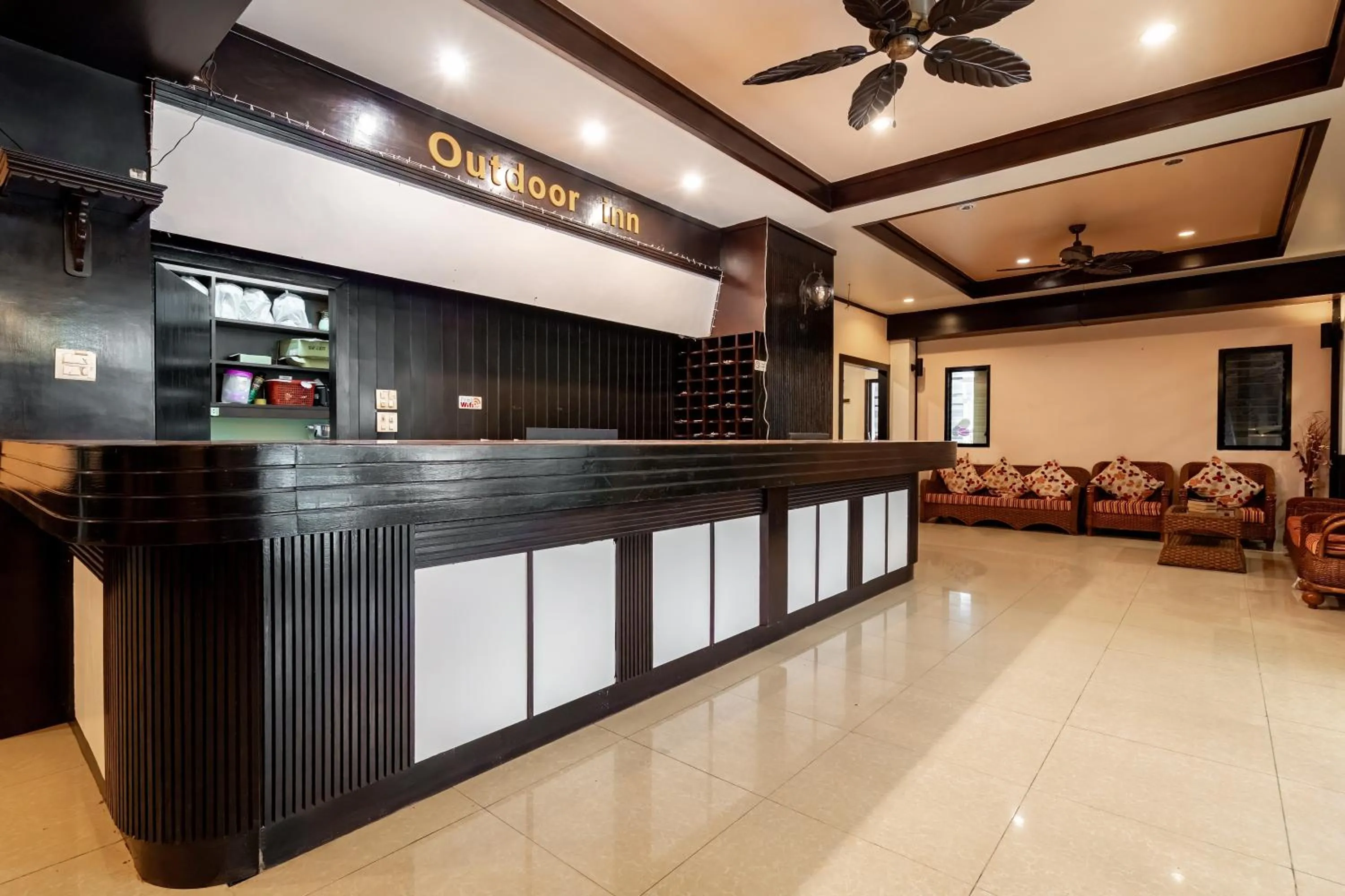 Lobby or reception in Outdoor Inn Kata Hotel