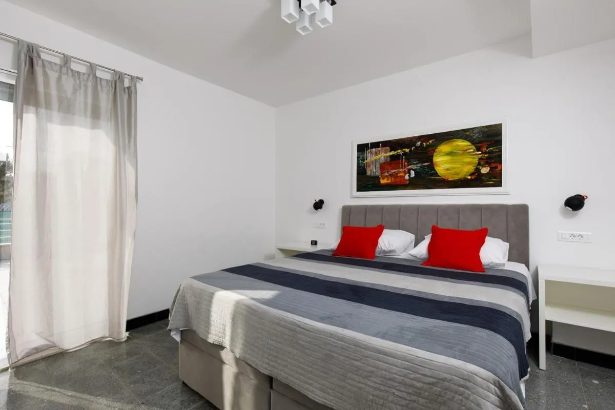 Bedroom in Ark Beach Apartments