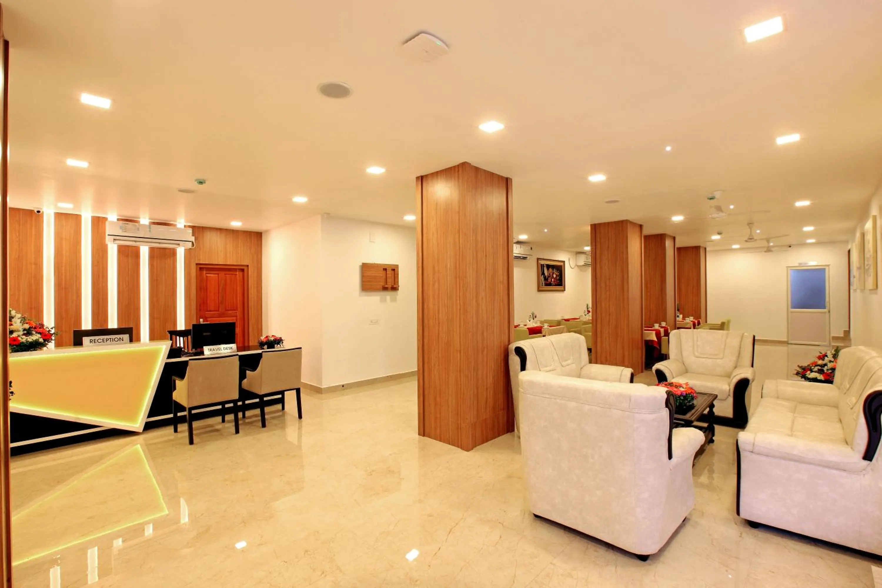 Lobby or reception in Enkeys Residency