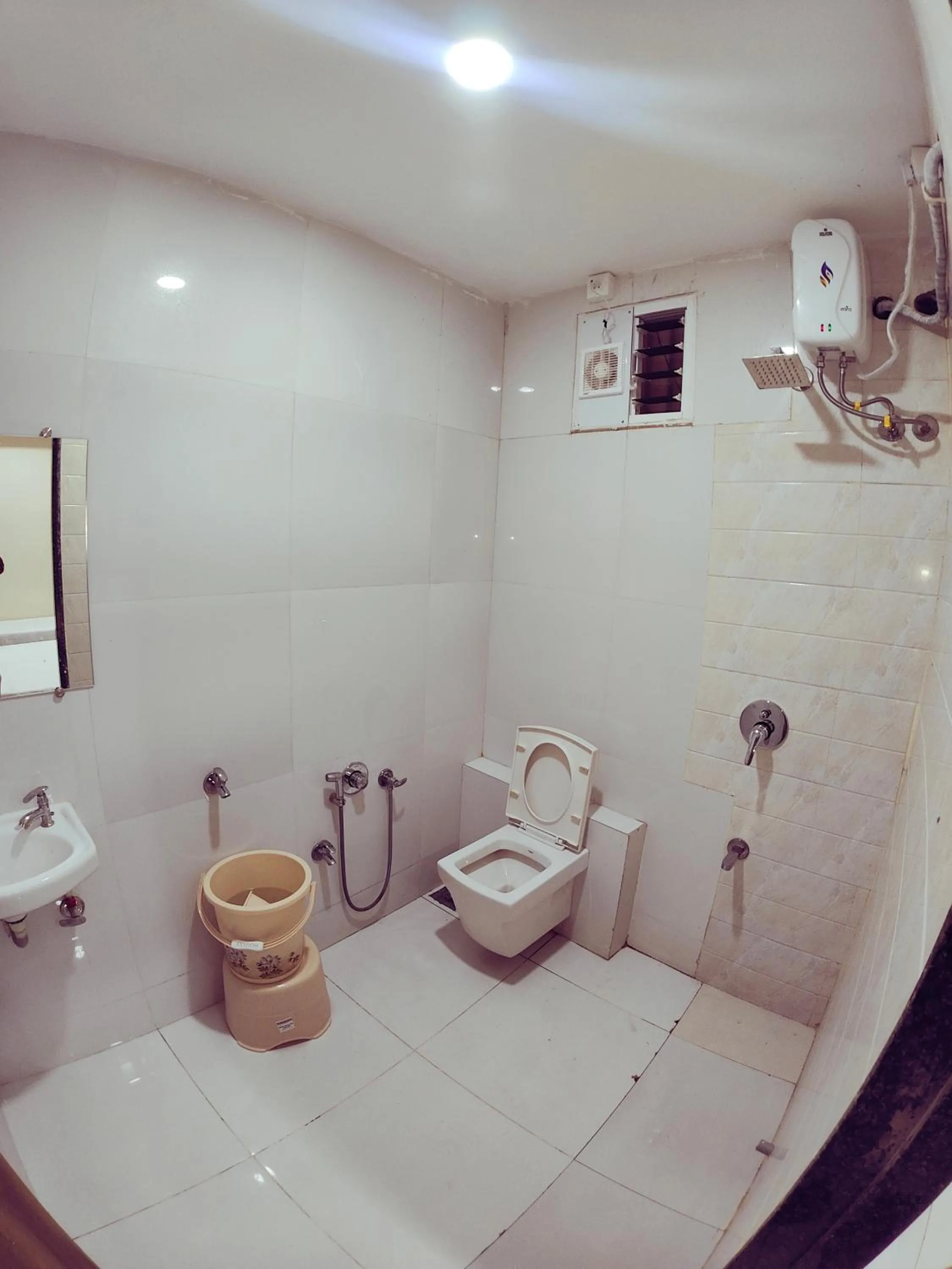 Toilet in Hotel Samruddhi Residency