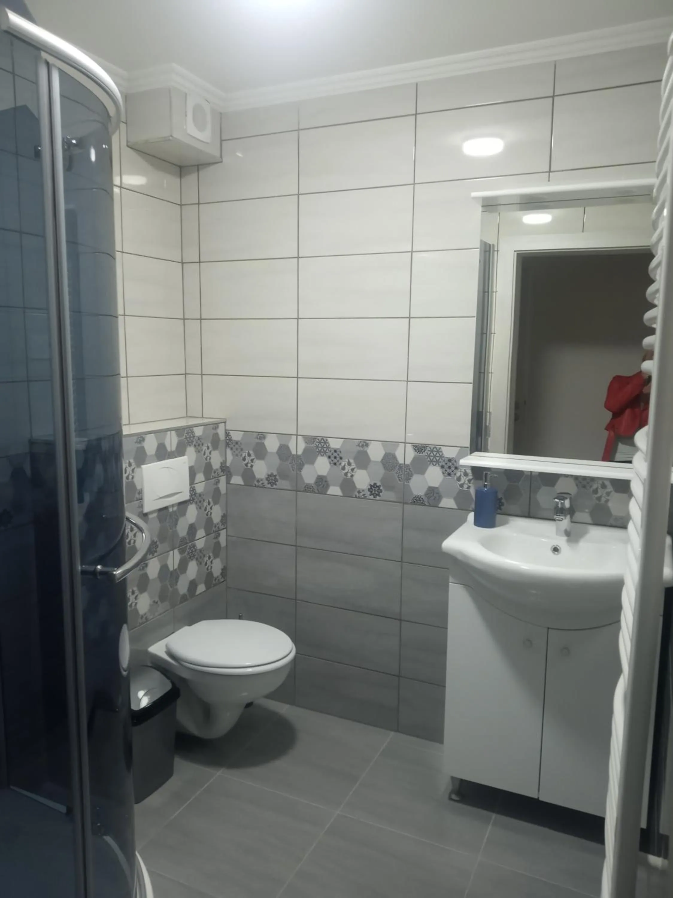Bathroom in Kakukk Panzió