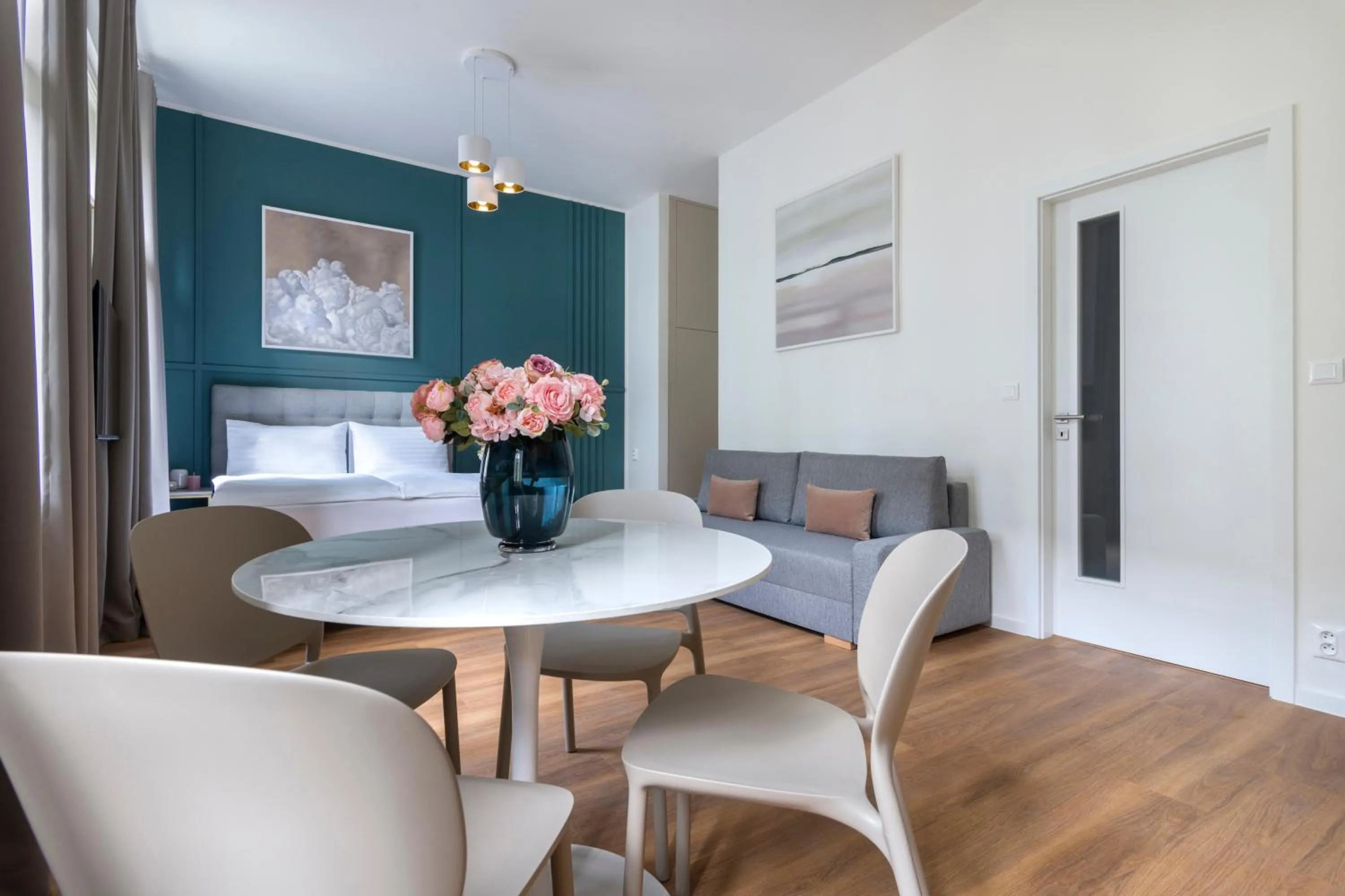 Bed in Encore Boutique Residence by Dwellfort