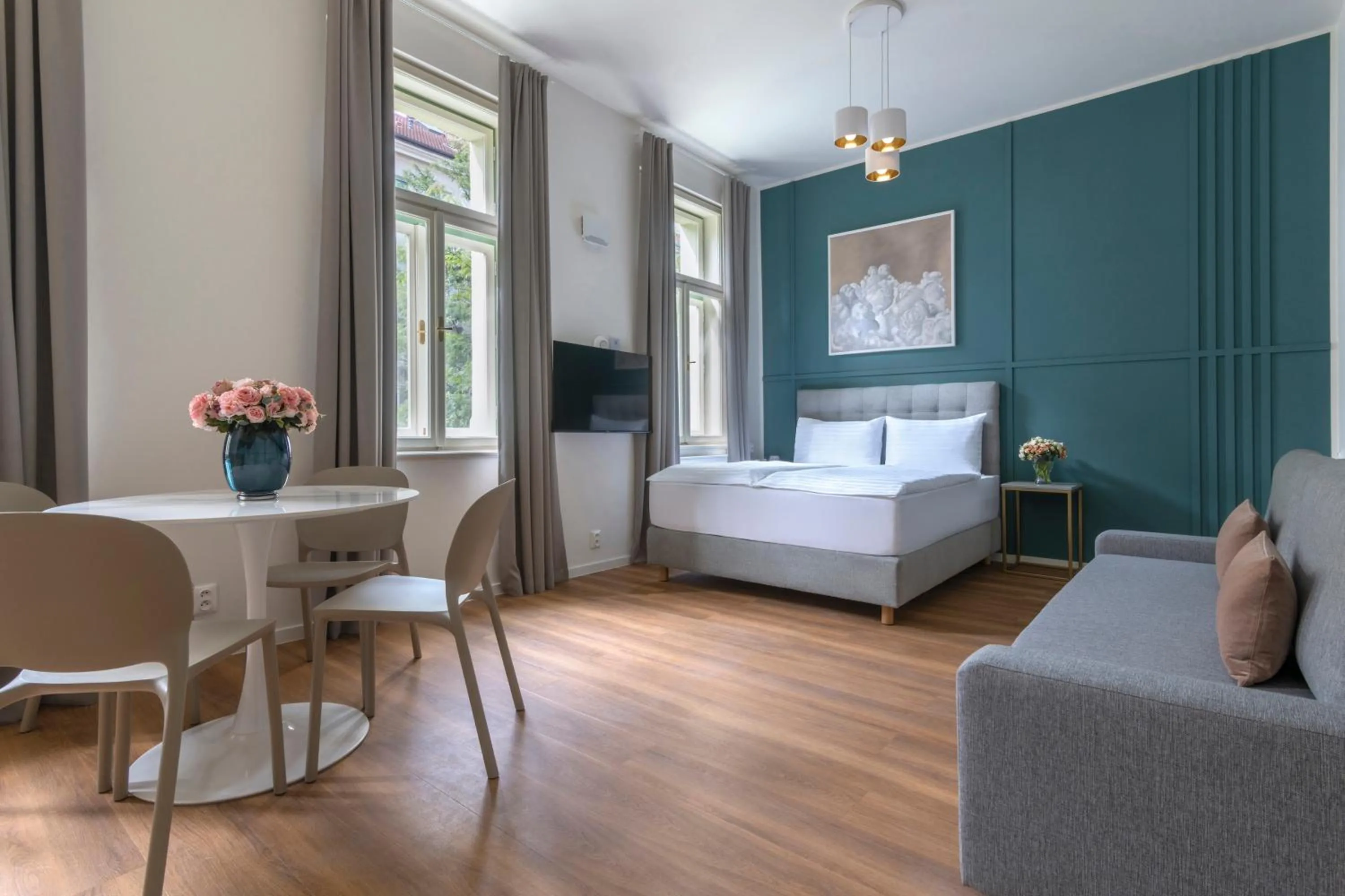 Bed in Encore Boutique Residence by Dwellfort