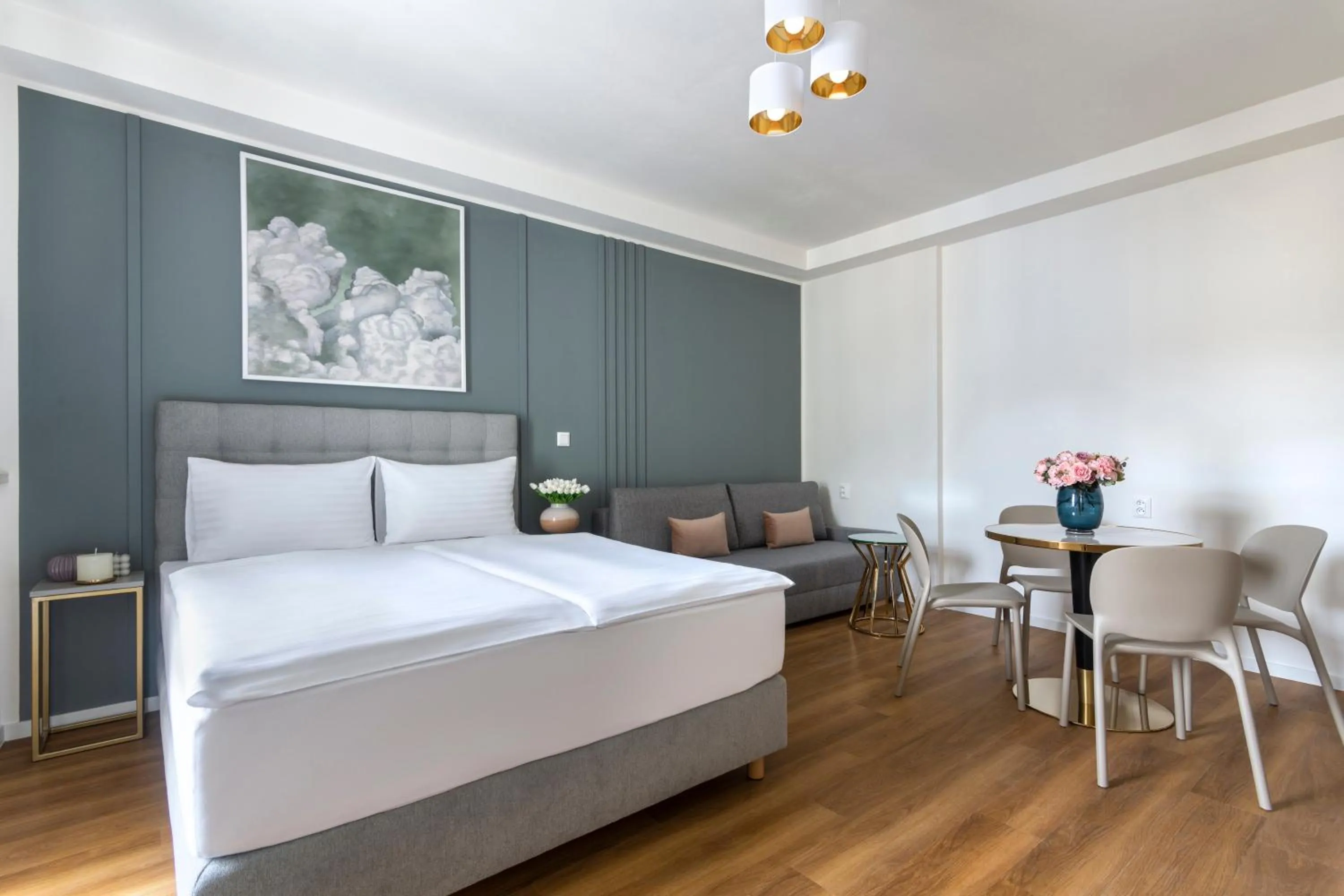 Bed in Encore Boutique Residence by Dwellfort